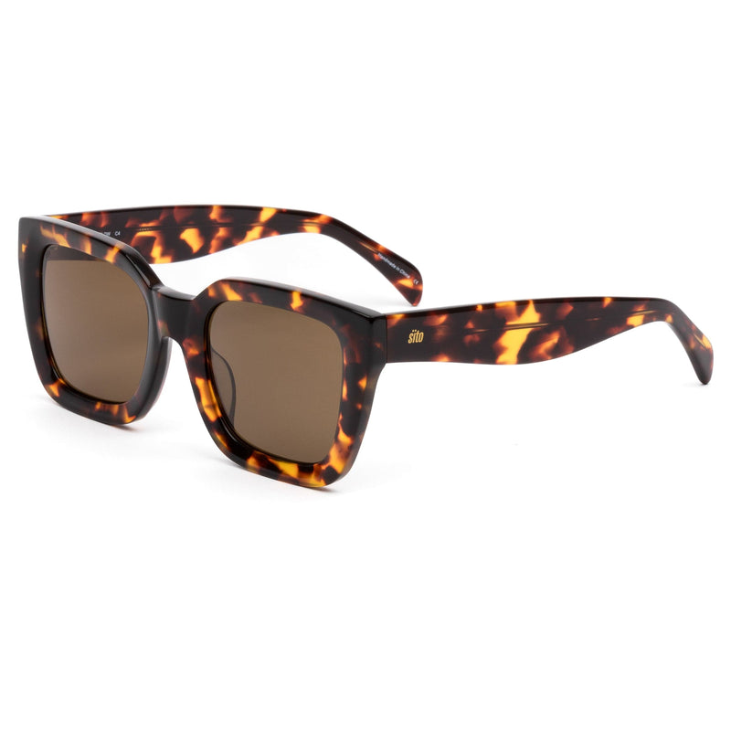 HARLOW MAPLE TORT/BROWN POLARISED LENS