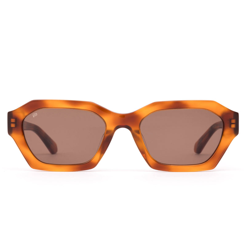 KINETIC AMBER TORT/COFFEE LENS