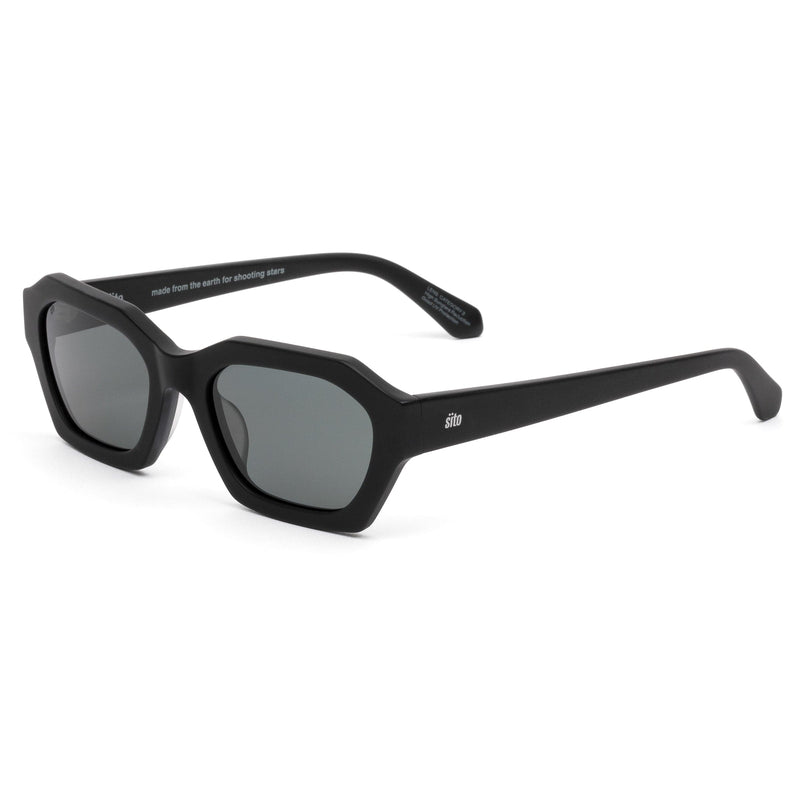 KINETIC MATTE BLACK/IRON GREY POLARISED LENS