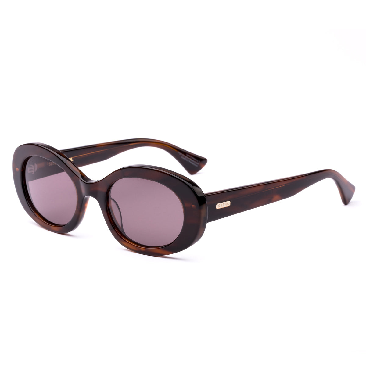 Luna hazel wave/brown lens