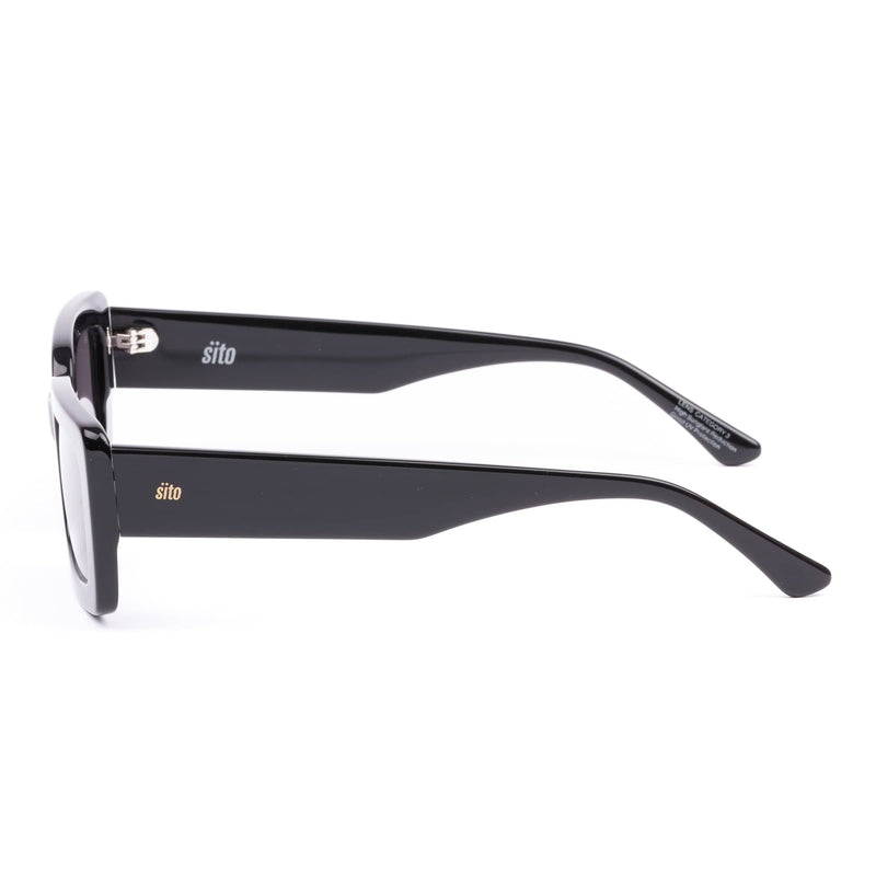 Odessa black/smokey grey lens