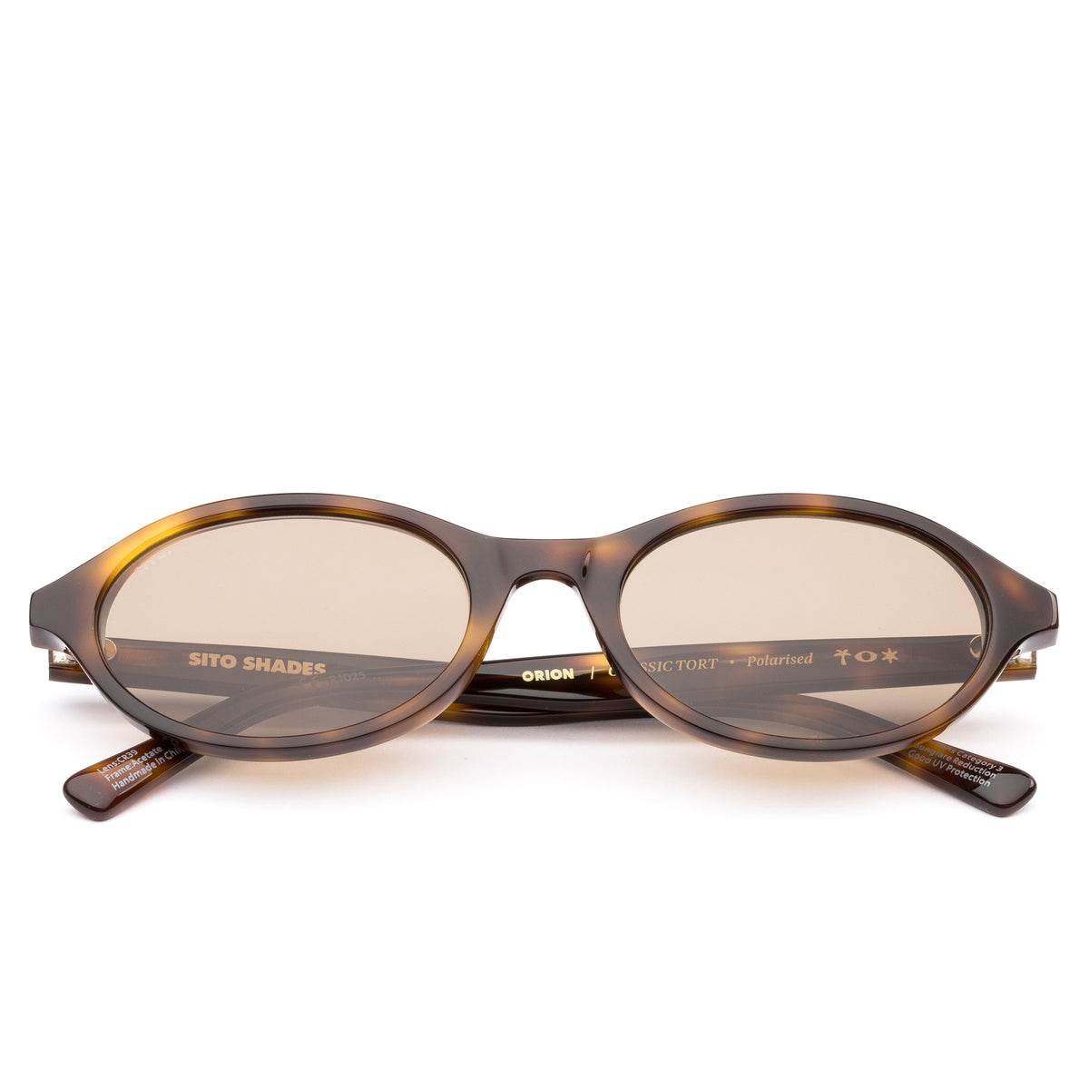 Orion classic tortoise/fawn polarised lens