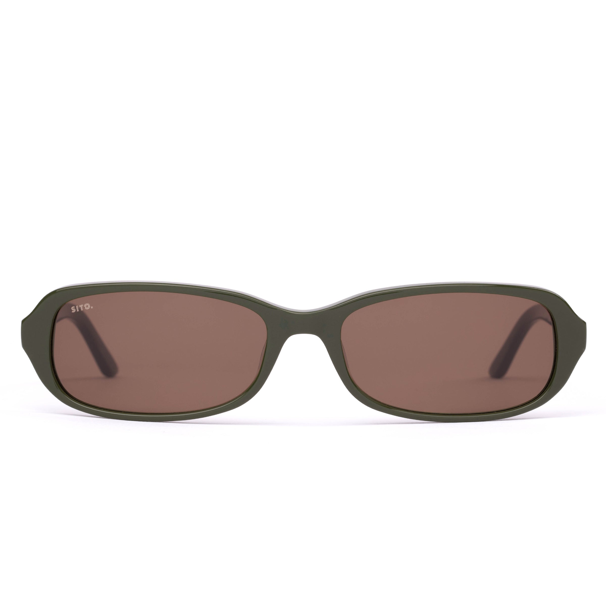 Roux olive/coffee lens