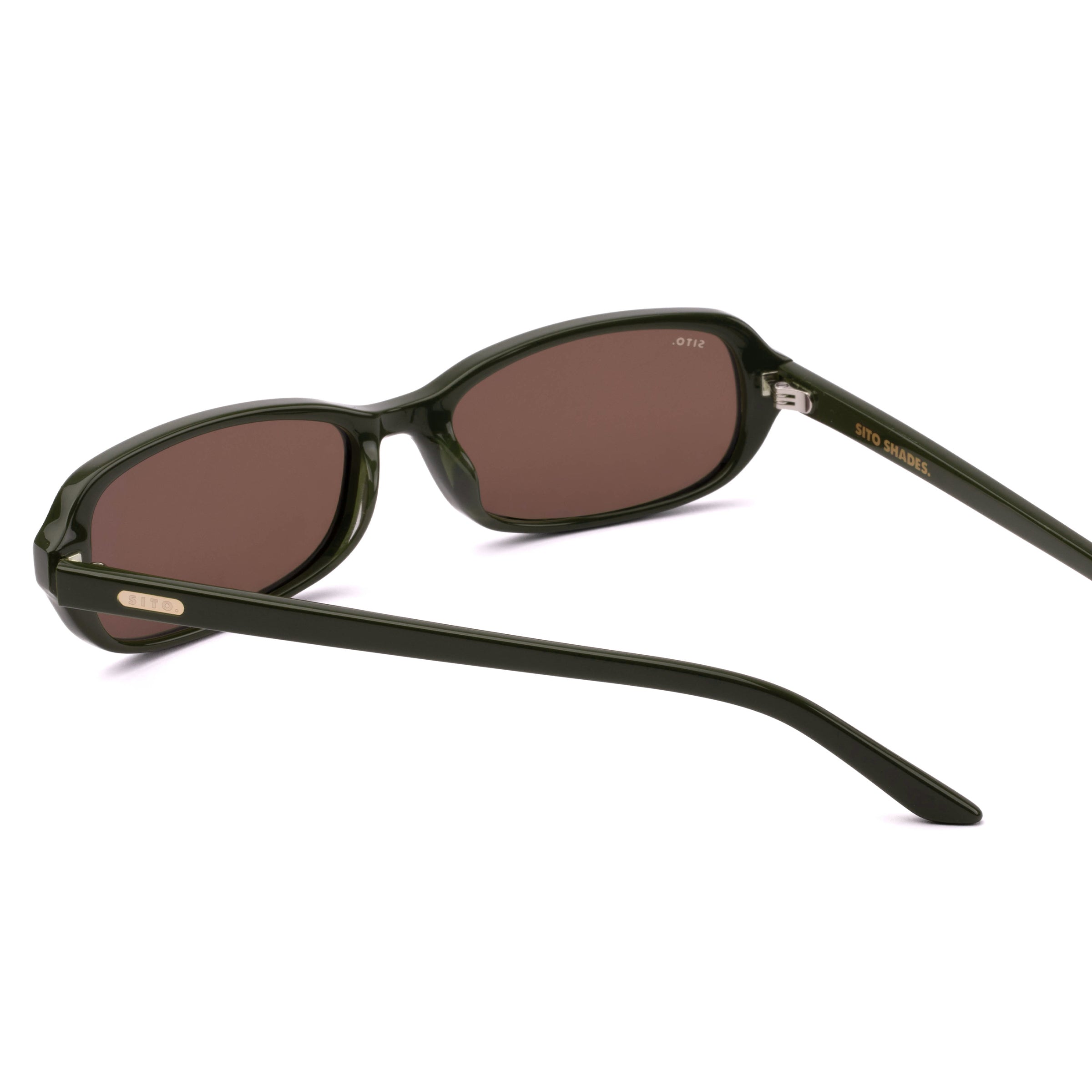 Roux olive/coffee lens