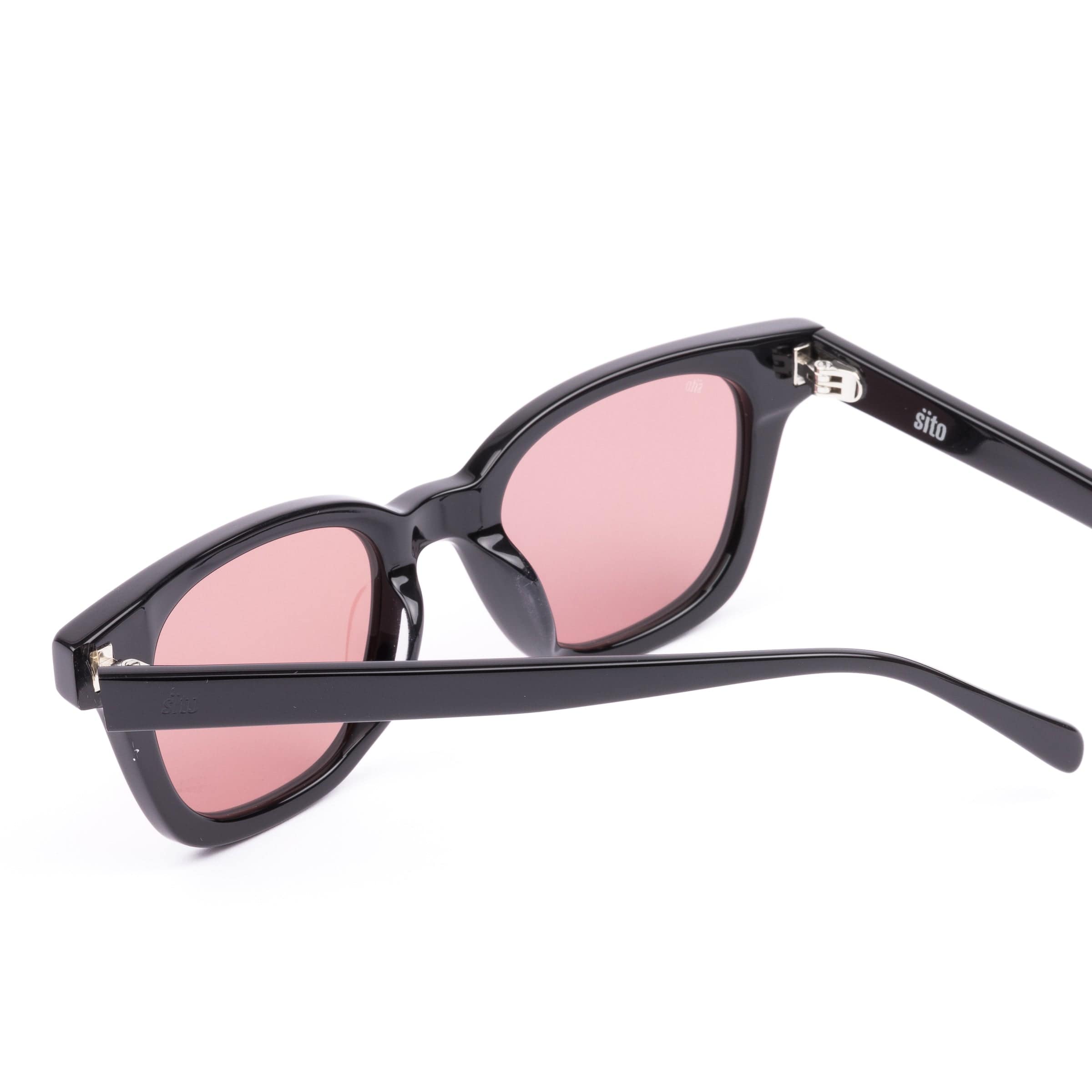 Ryker black/rosewood lens