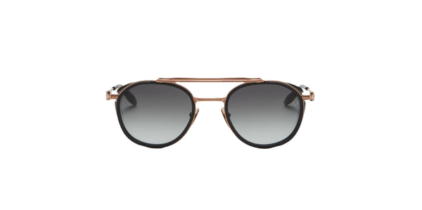 Akoni Skymapper 501D rose gold matte black/grey gradient lens