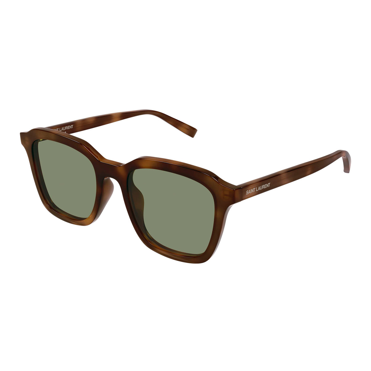 SL457 008 havana/green lens sunglasses