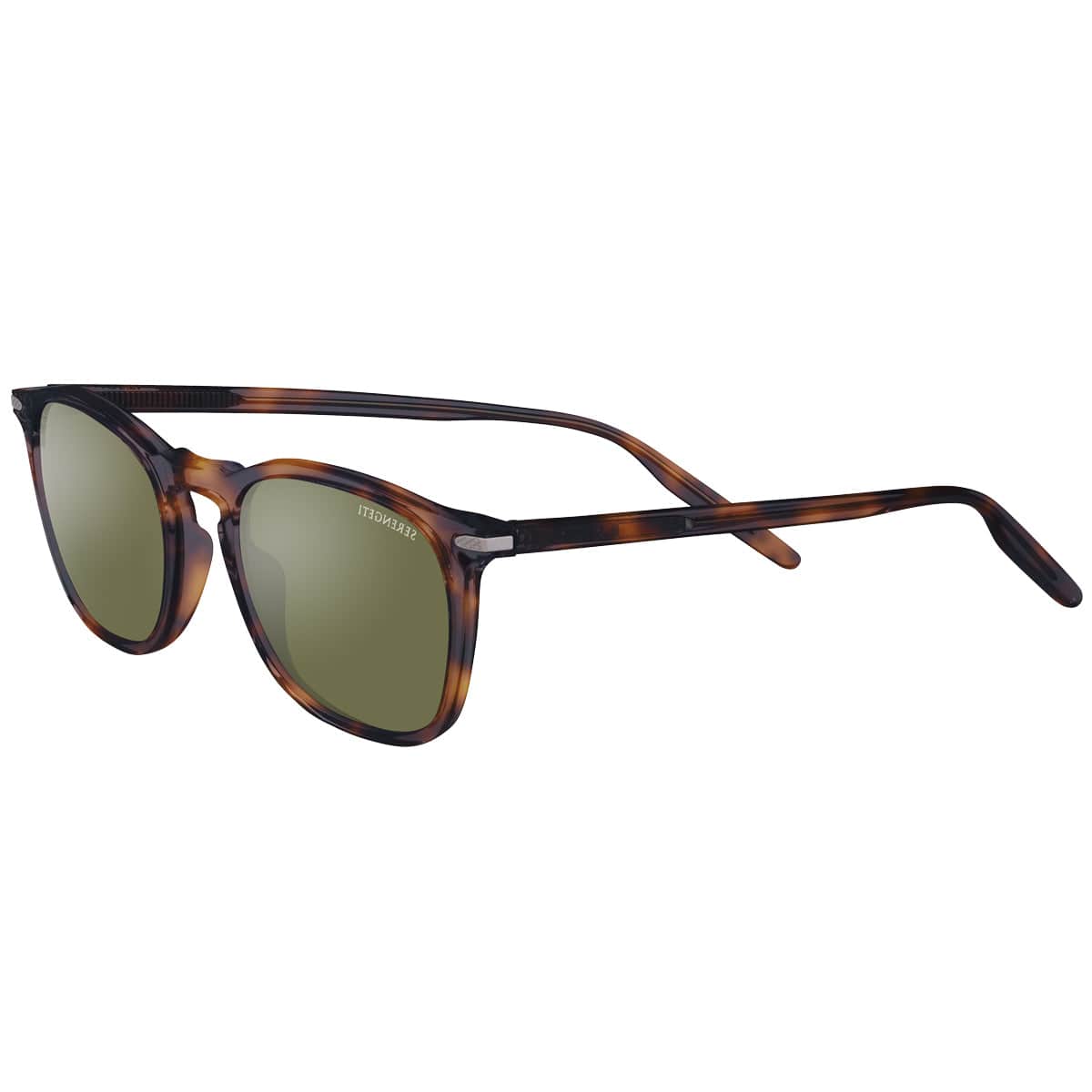 Delio large  SS818002 classic havana/polarised 555N green lens