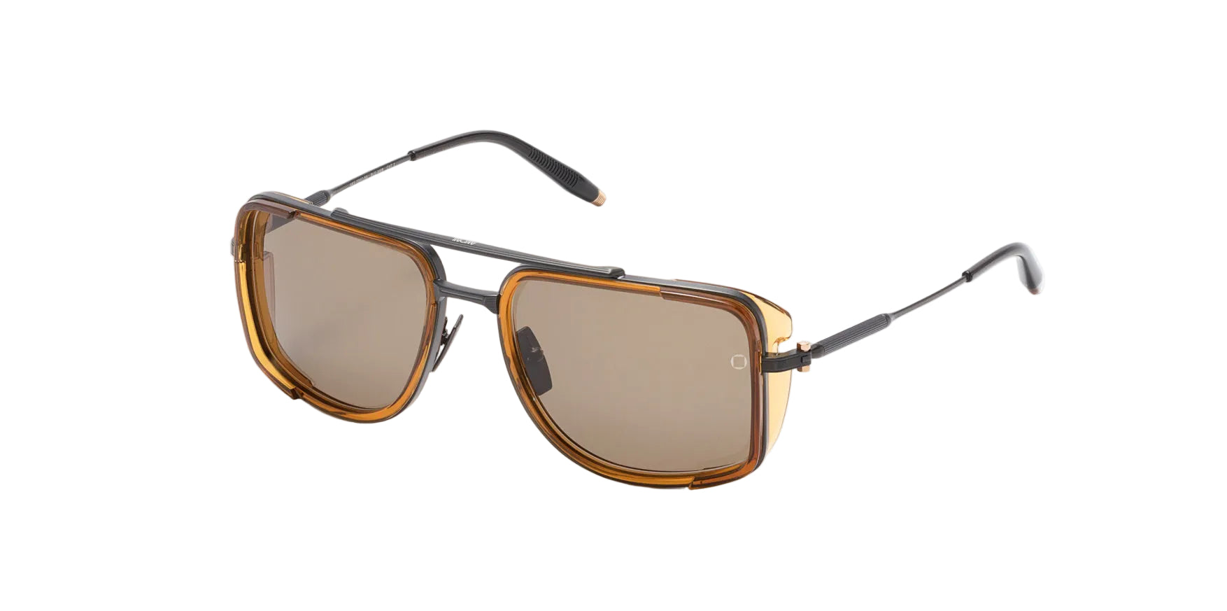 Akoni Stargazer AK500C brushed black brown insert/grey lens