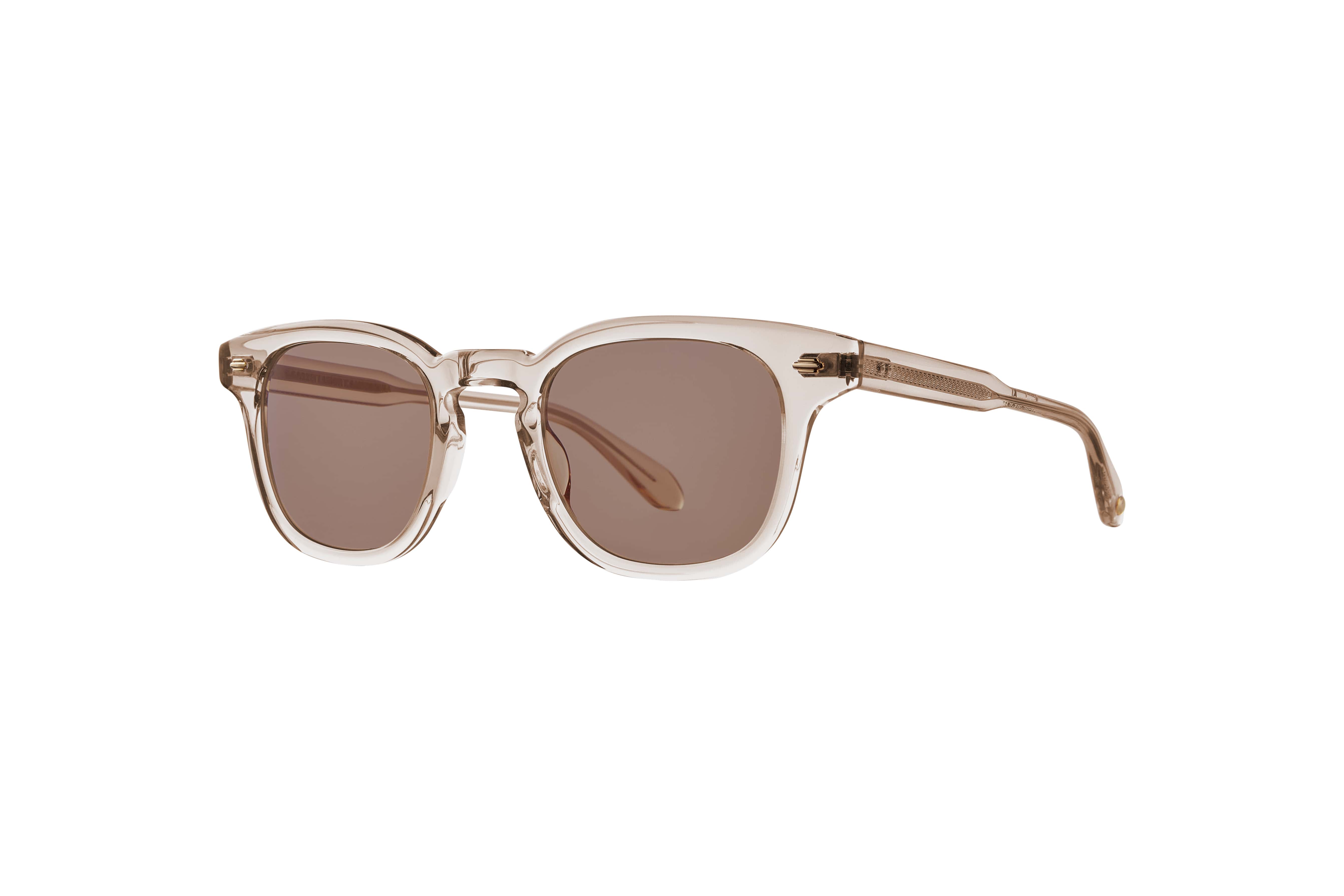 Sherwood size 47 shell crystal light/brown lens