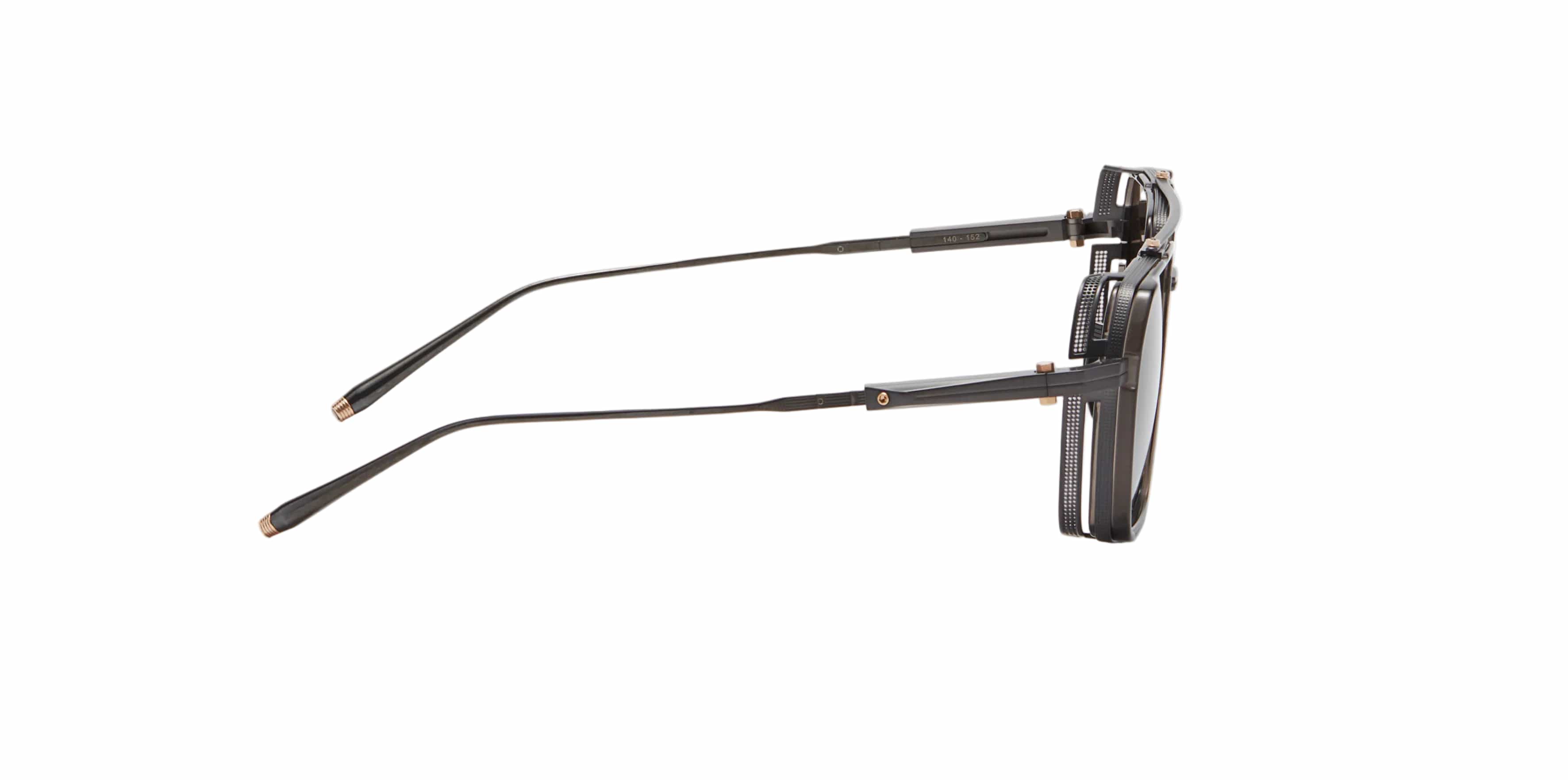 Akoni Tiros 510A black iron/grey gradient lens