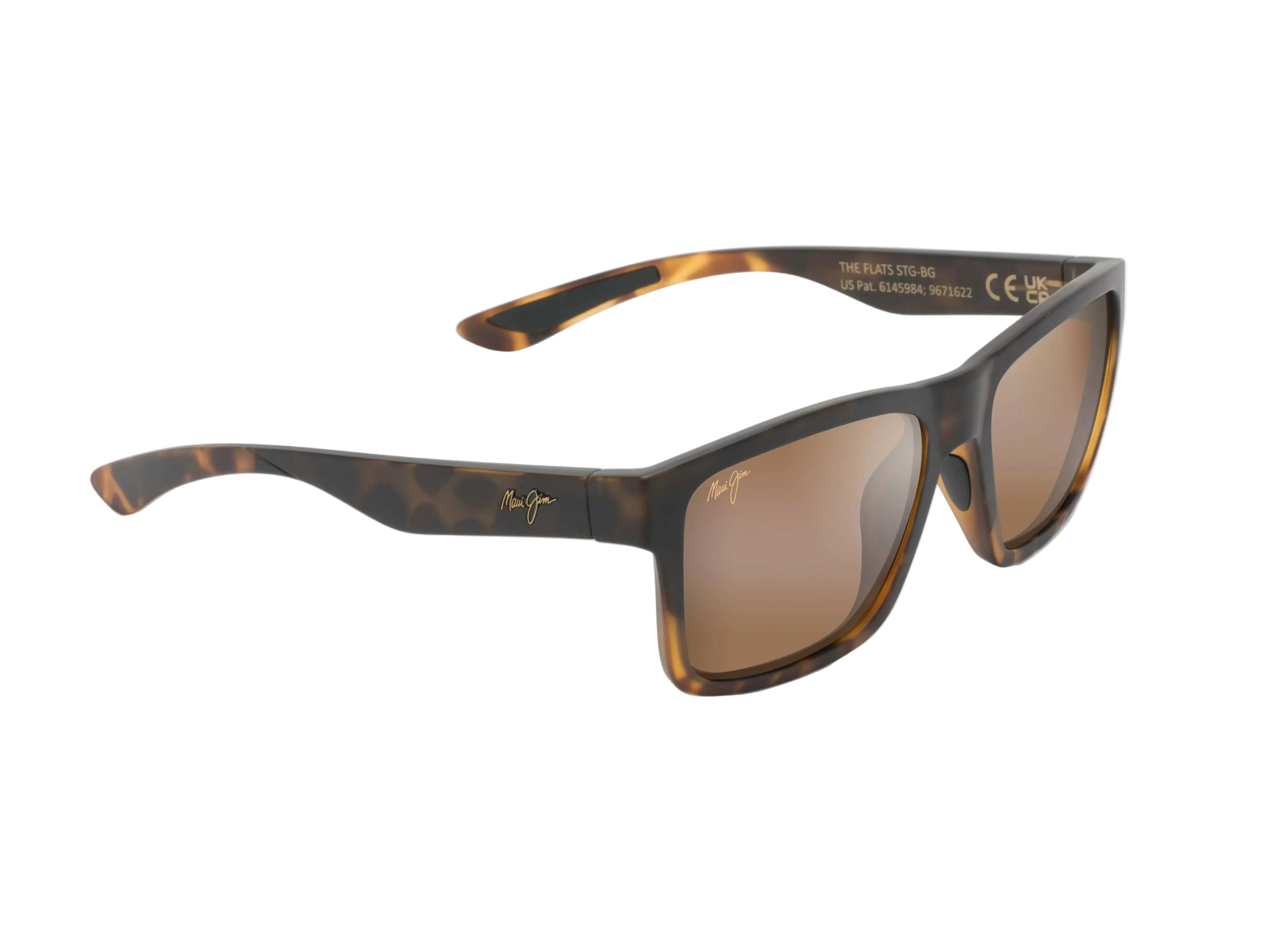 H897-10 The Flats black tort/HCL bronze polarised lenses