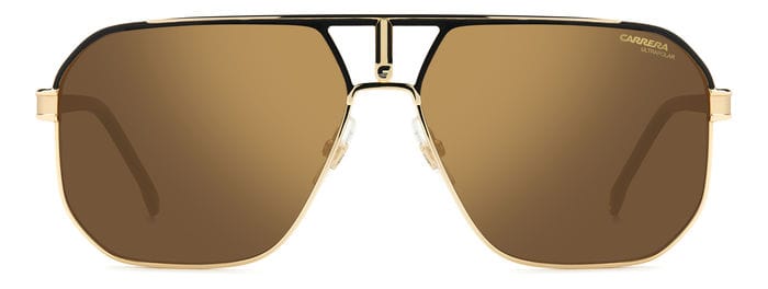 CARRERA 1062/S I46/YL MATTE BLACK GOLD/BROWN POLARISED  LENS