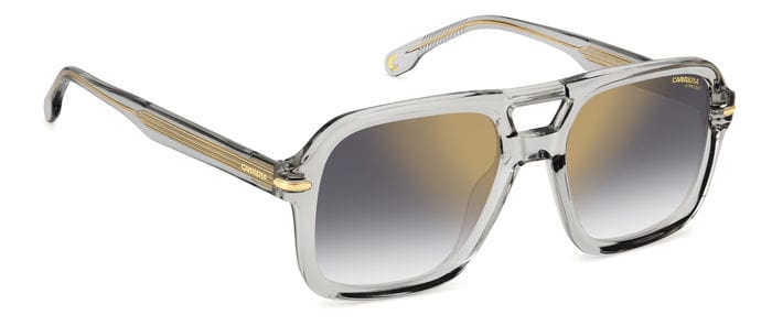 Carrera 317/S KB7 crystal grey /gold gradient mirror lens