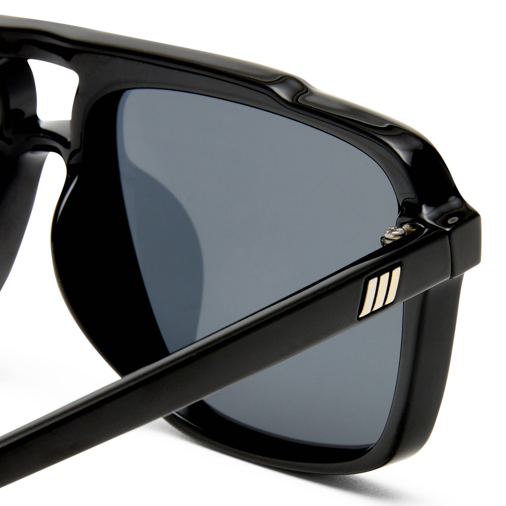 Le Gars 2552294 black/smoke polarised lens