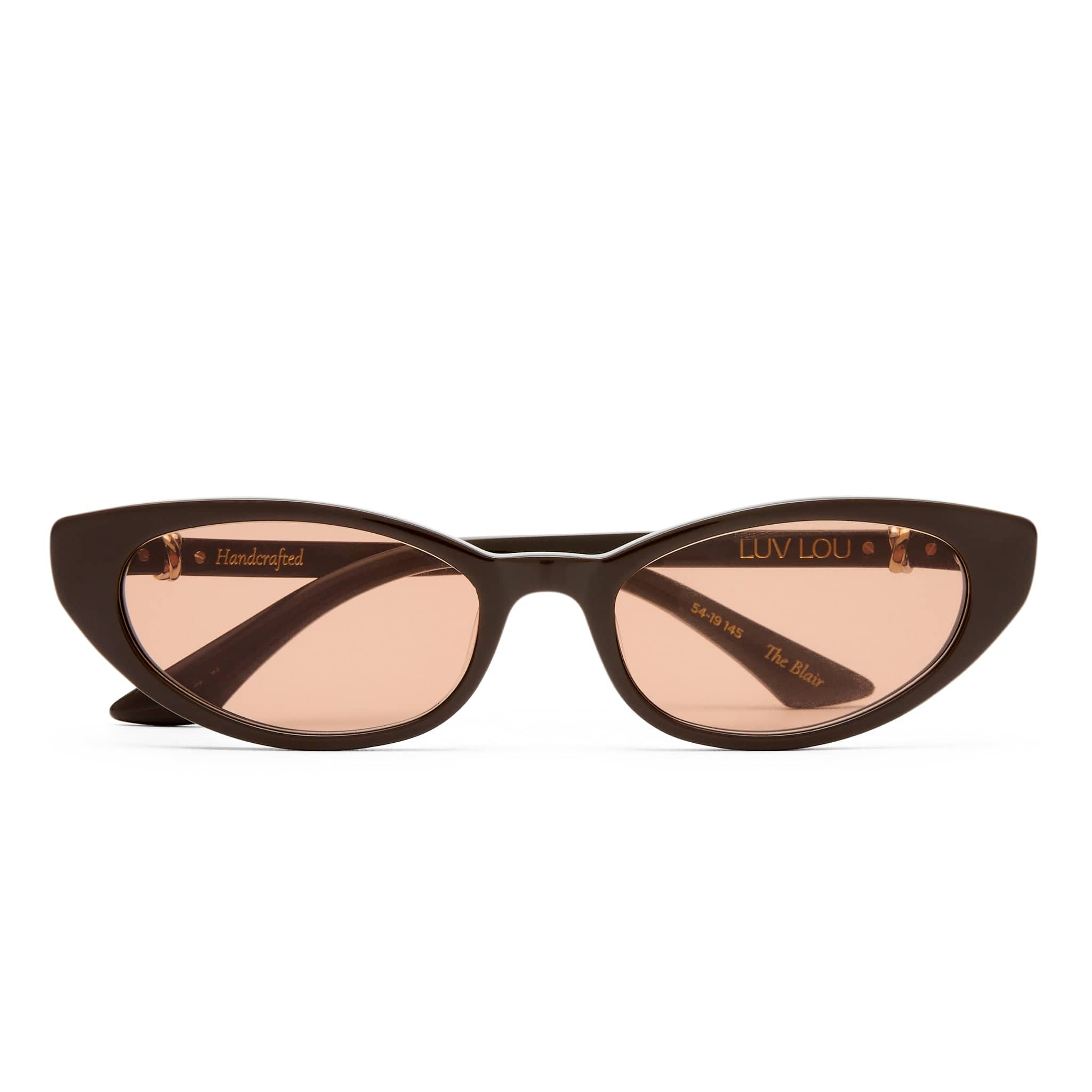 The Blair 2531827 dark chocolate/light brown lens