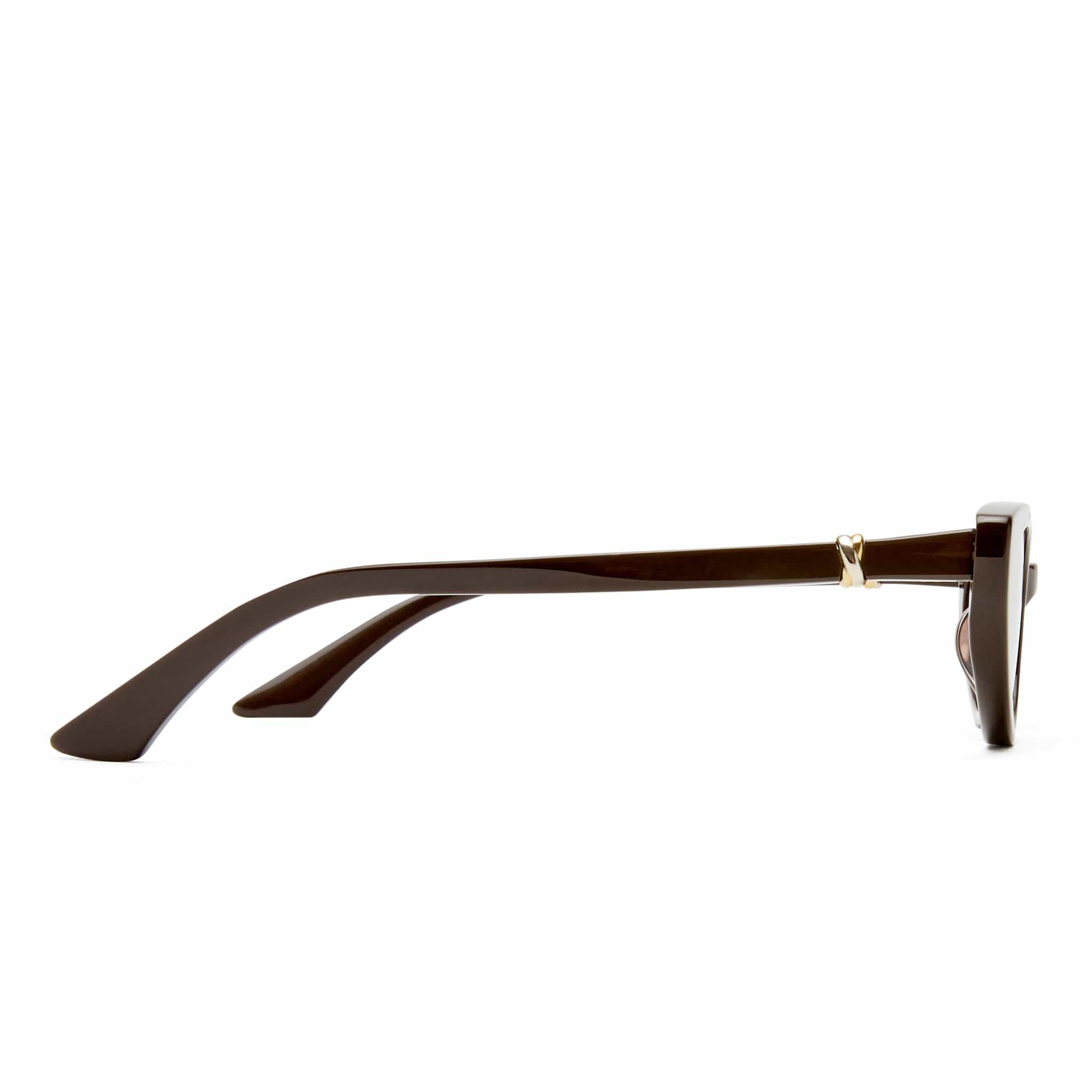 The Blair 2531827 dark chocolate/light brown lens