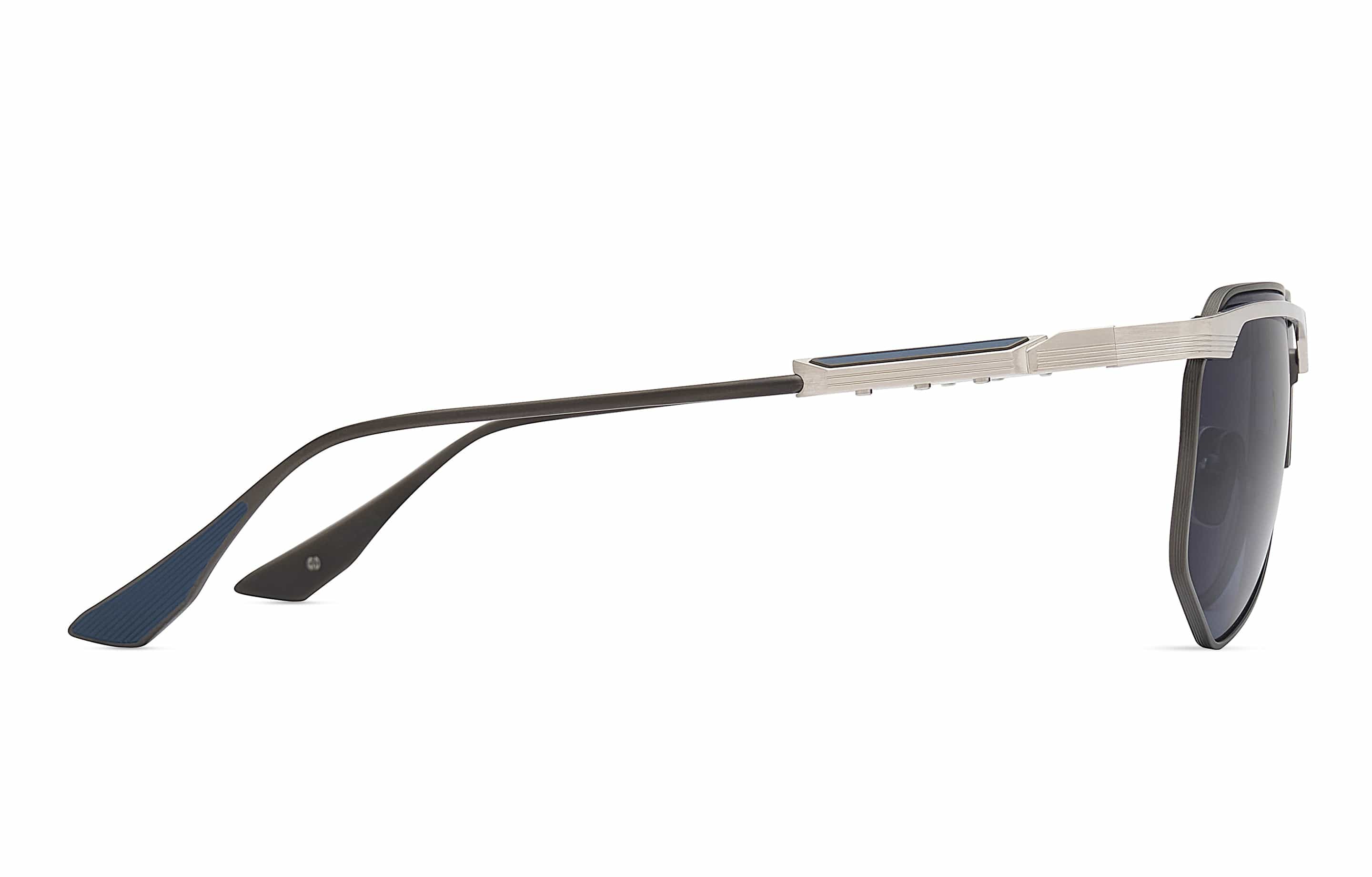 Interline DTS194-A-03 antique silver black iron/midnight blue lens
