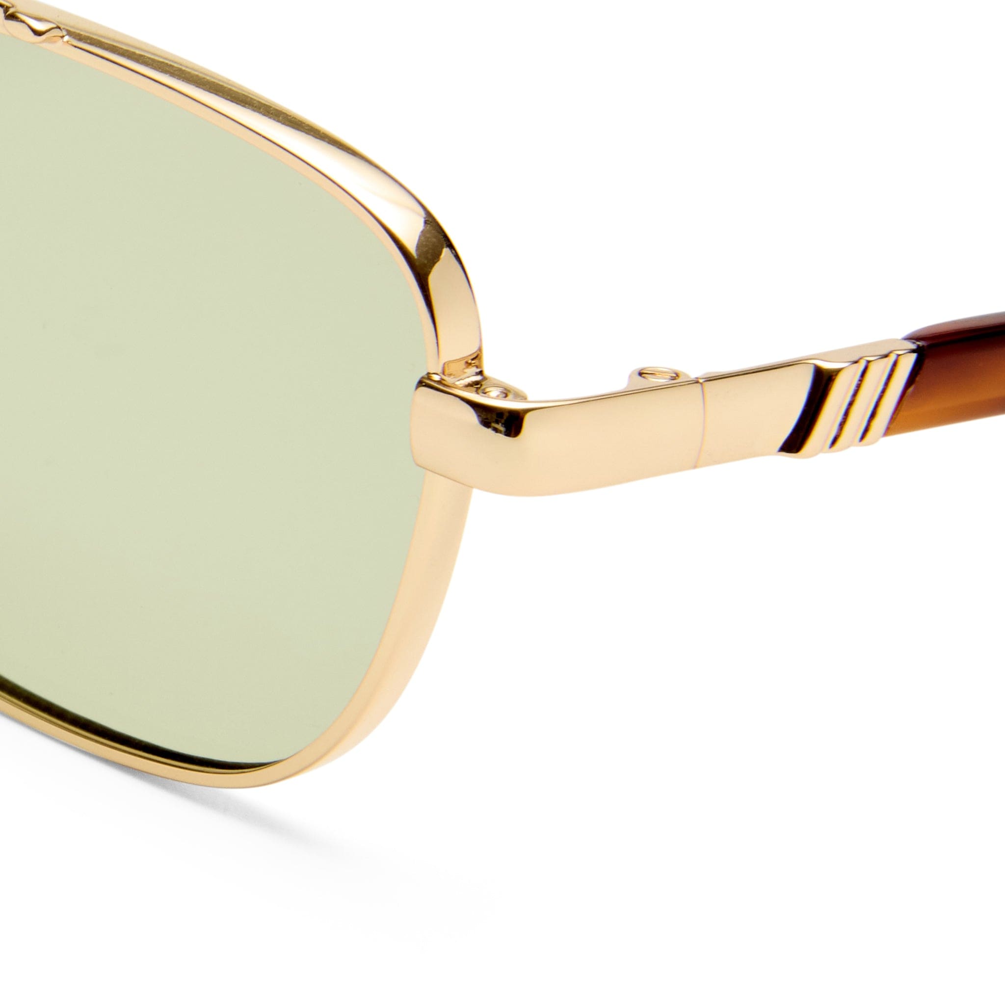Le Mimi 2552234 gold/moss mono lens