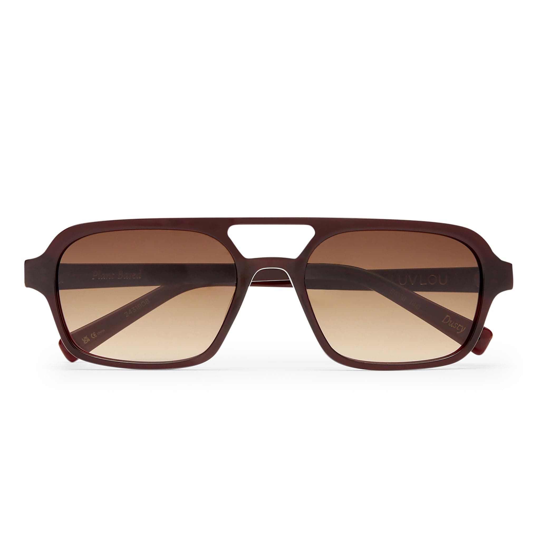 The Dusty 2431808 wine/brown gradient lens