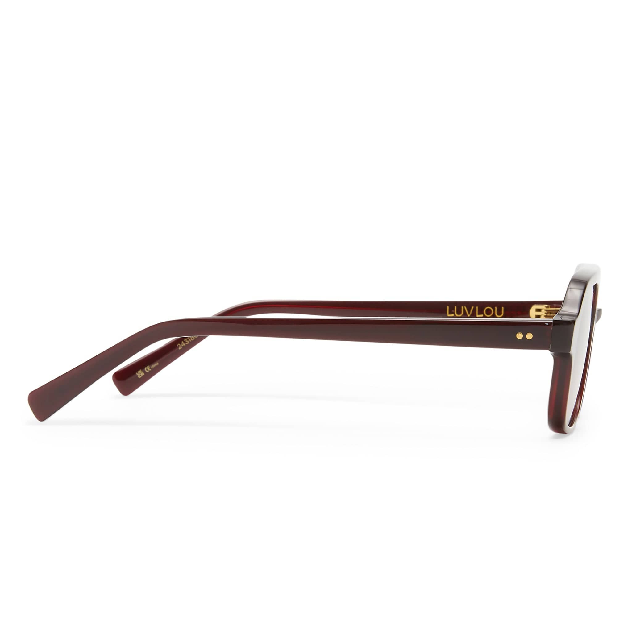 The Dusty 2431808 wine/brown gradient lens