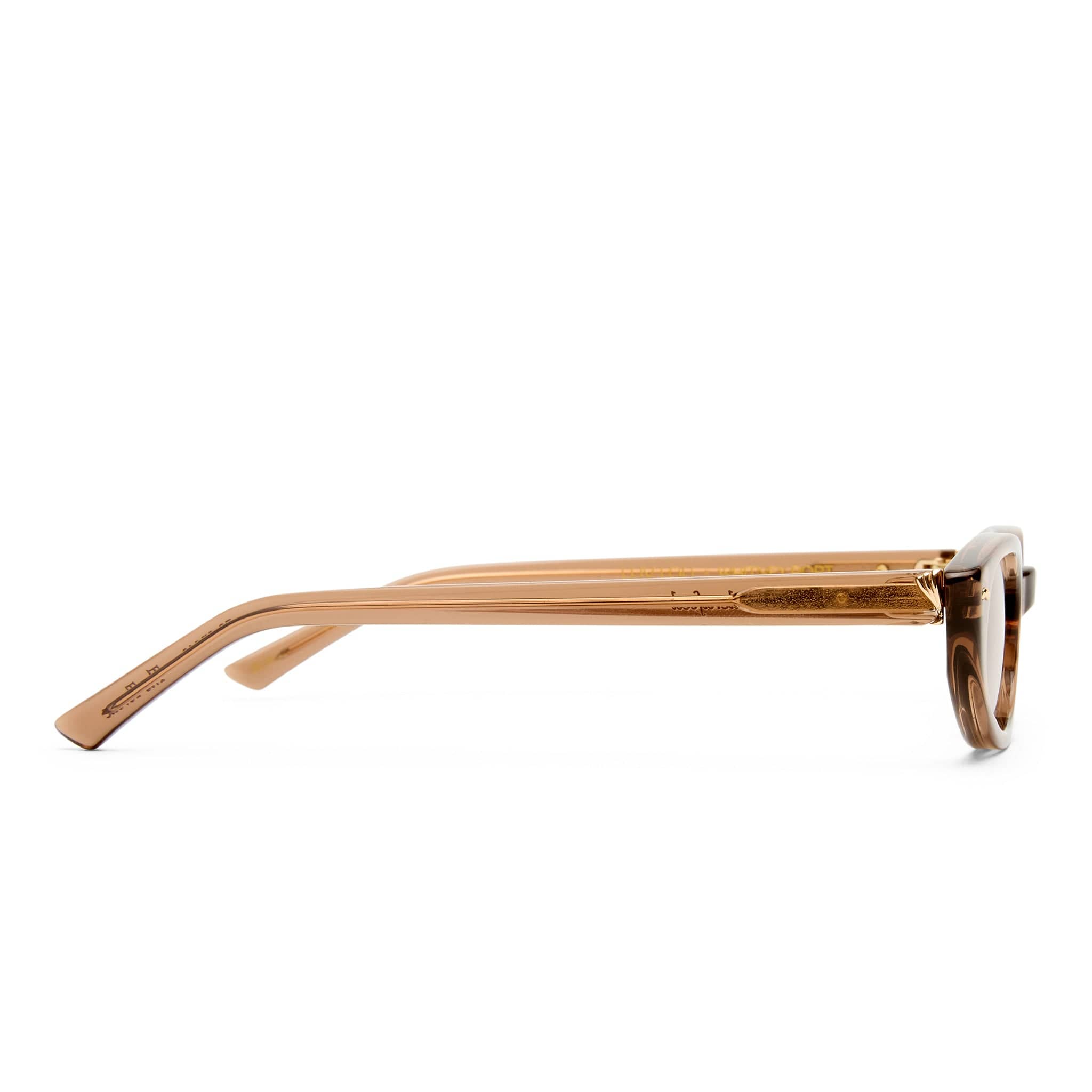 The Tortue 2532082 crystal coffee/tan tint