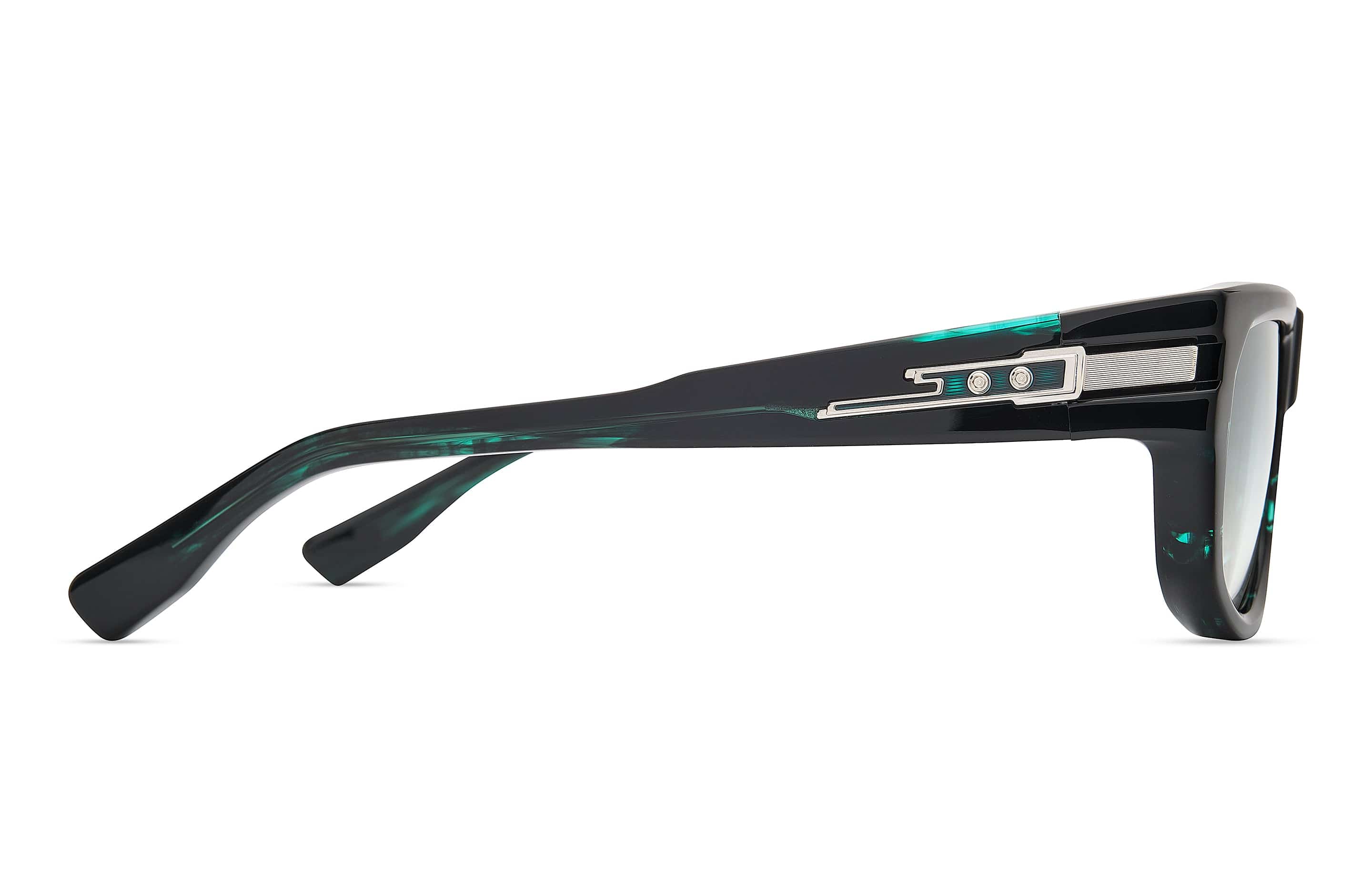 Pridm DTS753-A-01 storm swirl/dark turquoise gradient lens