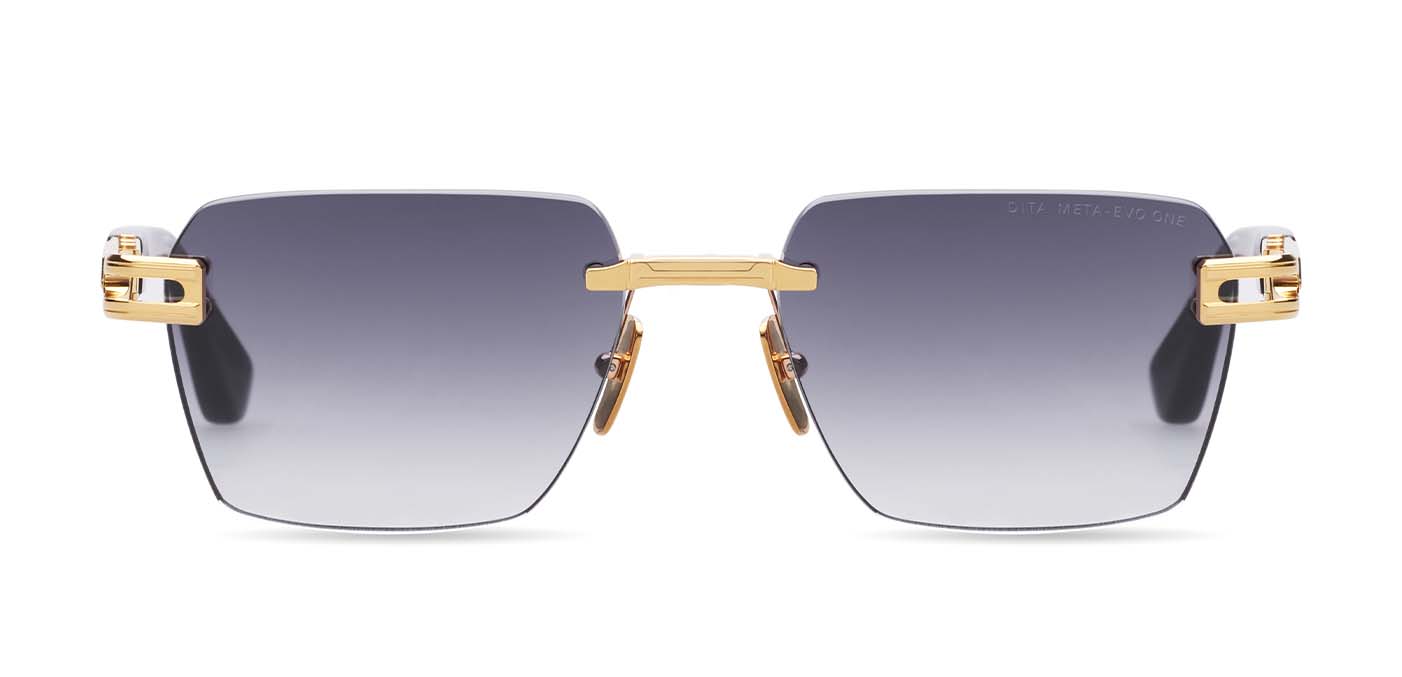 Meta Evo One DTS147-A-01 gold with ink swell/grey gradient lens