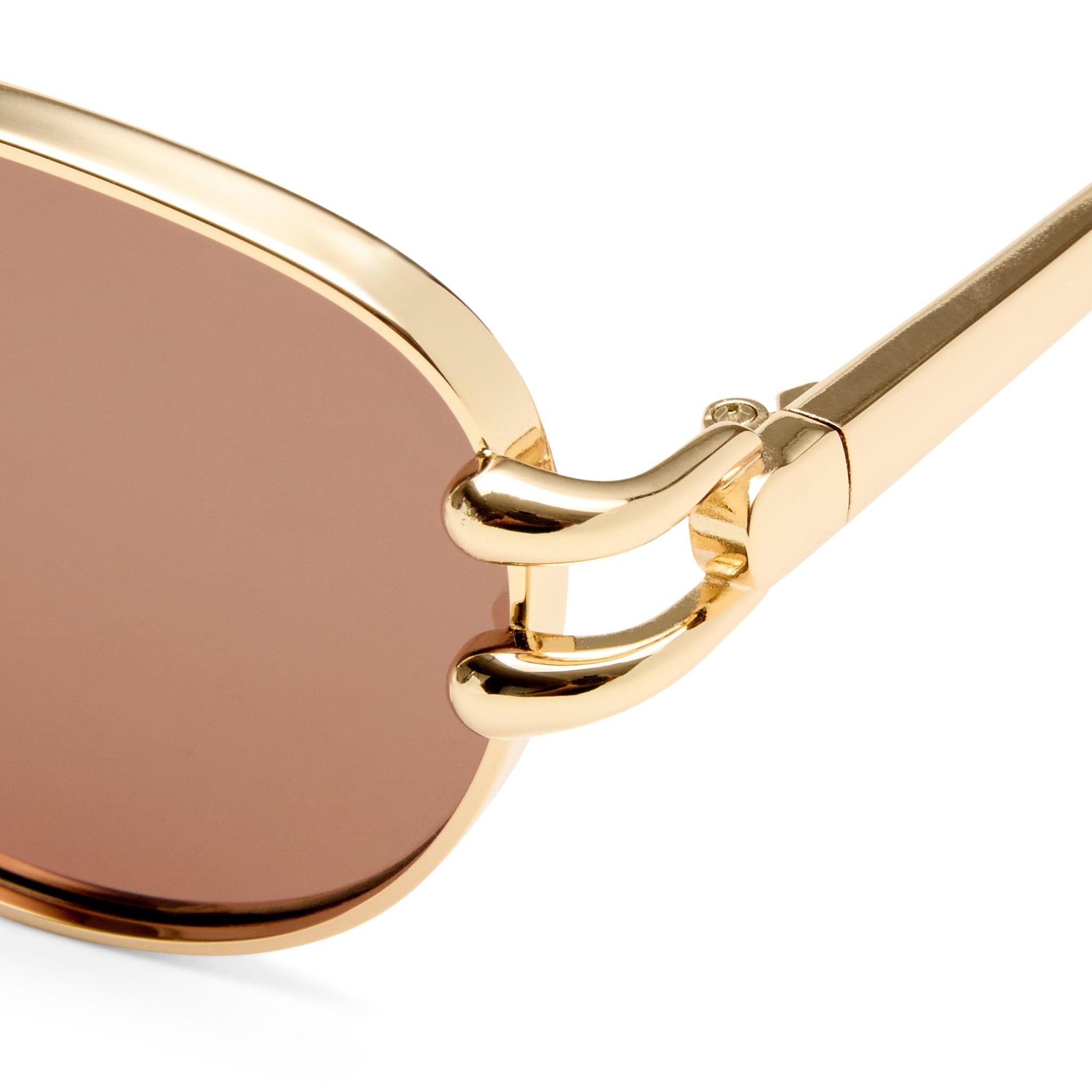 Numero Seis 2623813 bright gold/umber tint lens
