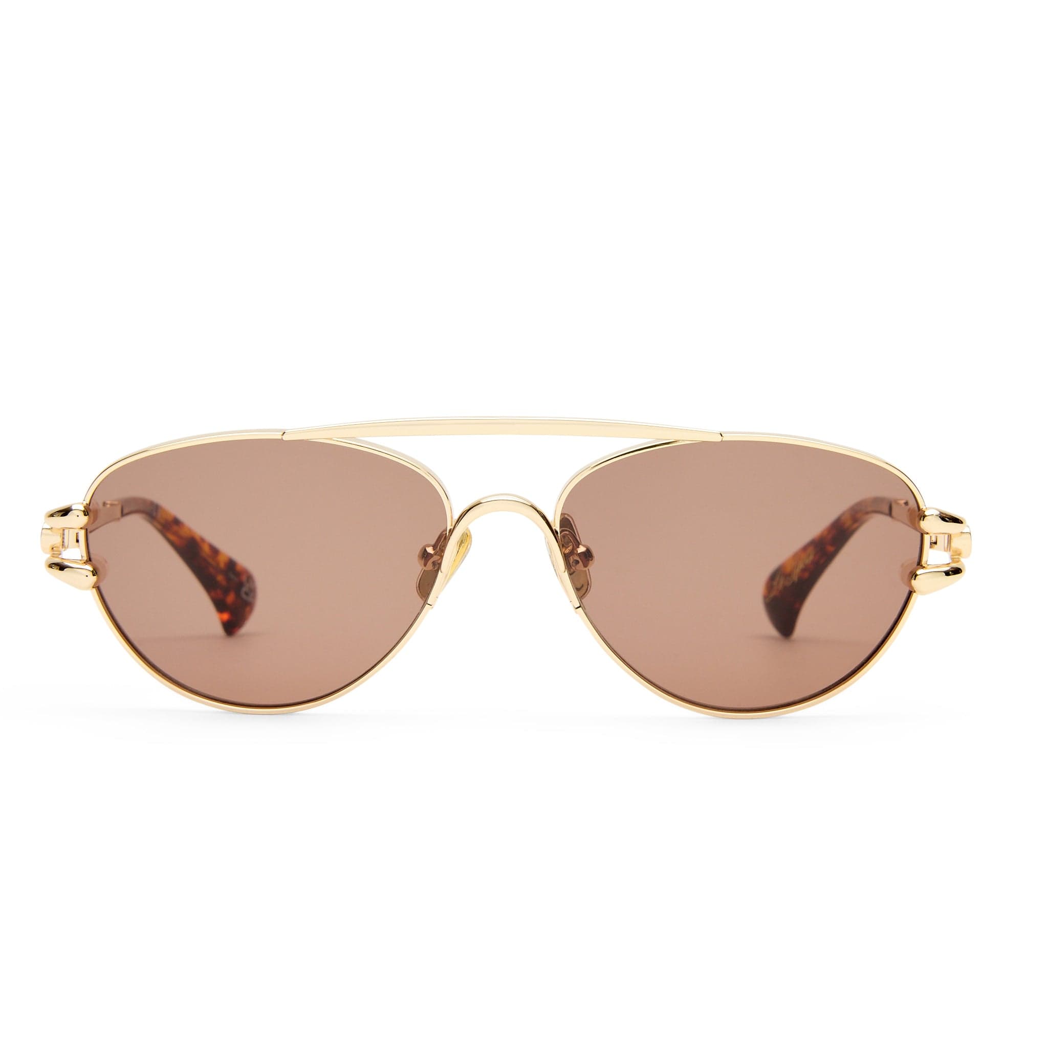 Numero Seis 2623813 bright gold/umber tint lens