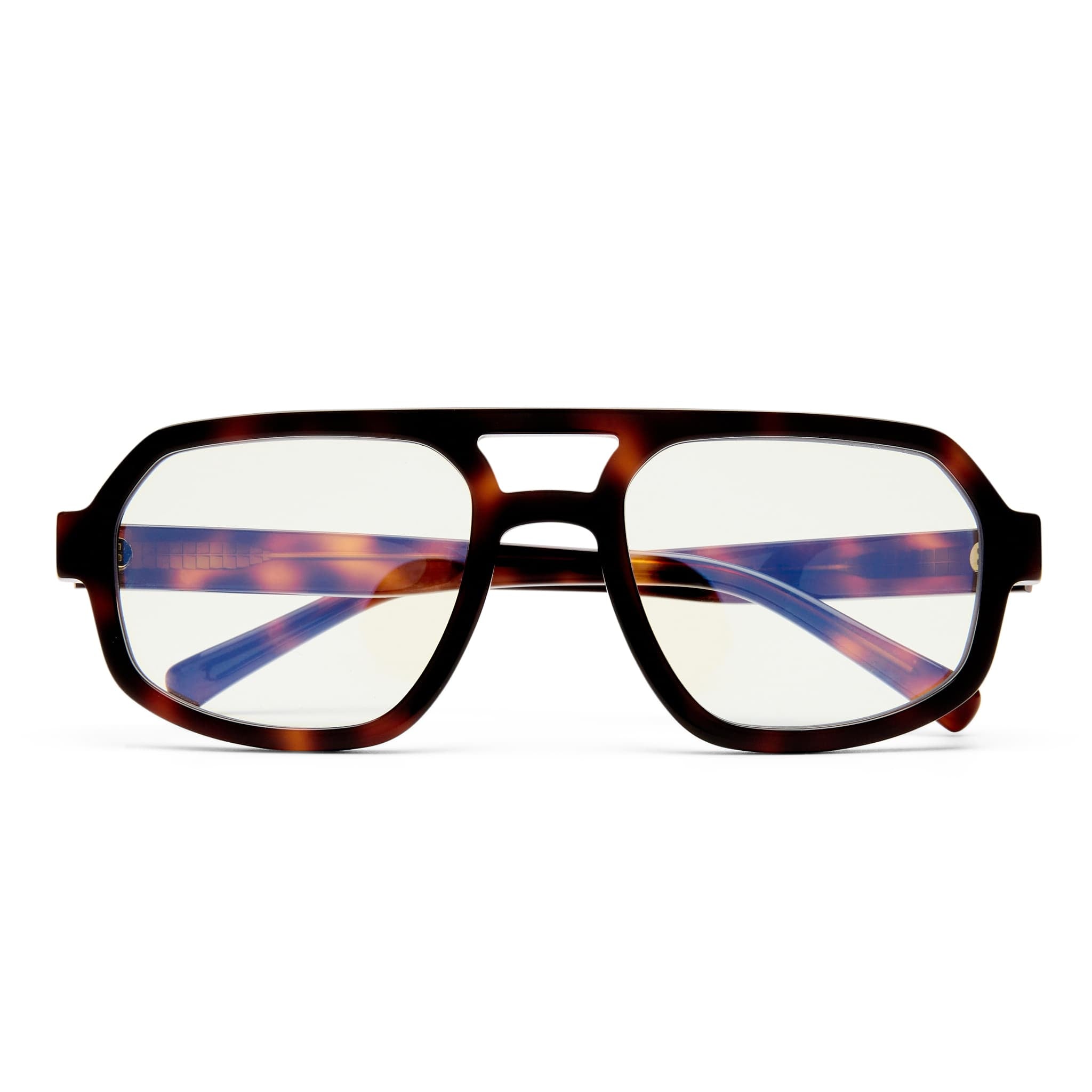 The Banks 2643965 classic tortoise/clear blue light lens