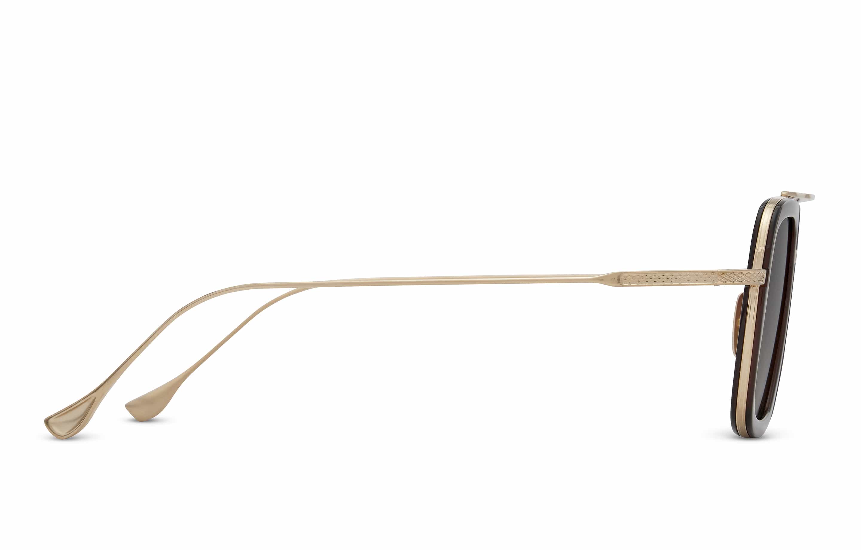 Flight 006 7806 -W rootbeer antique white gold/ brown gradient lens