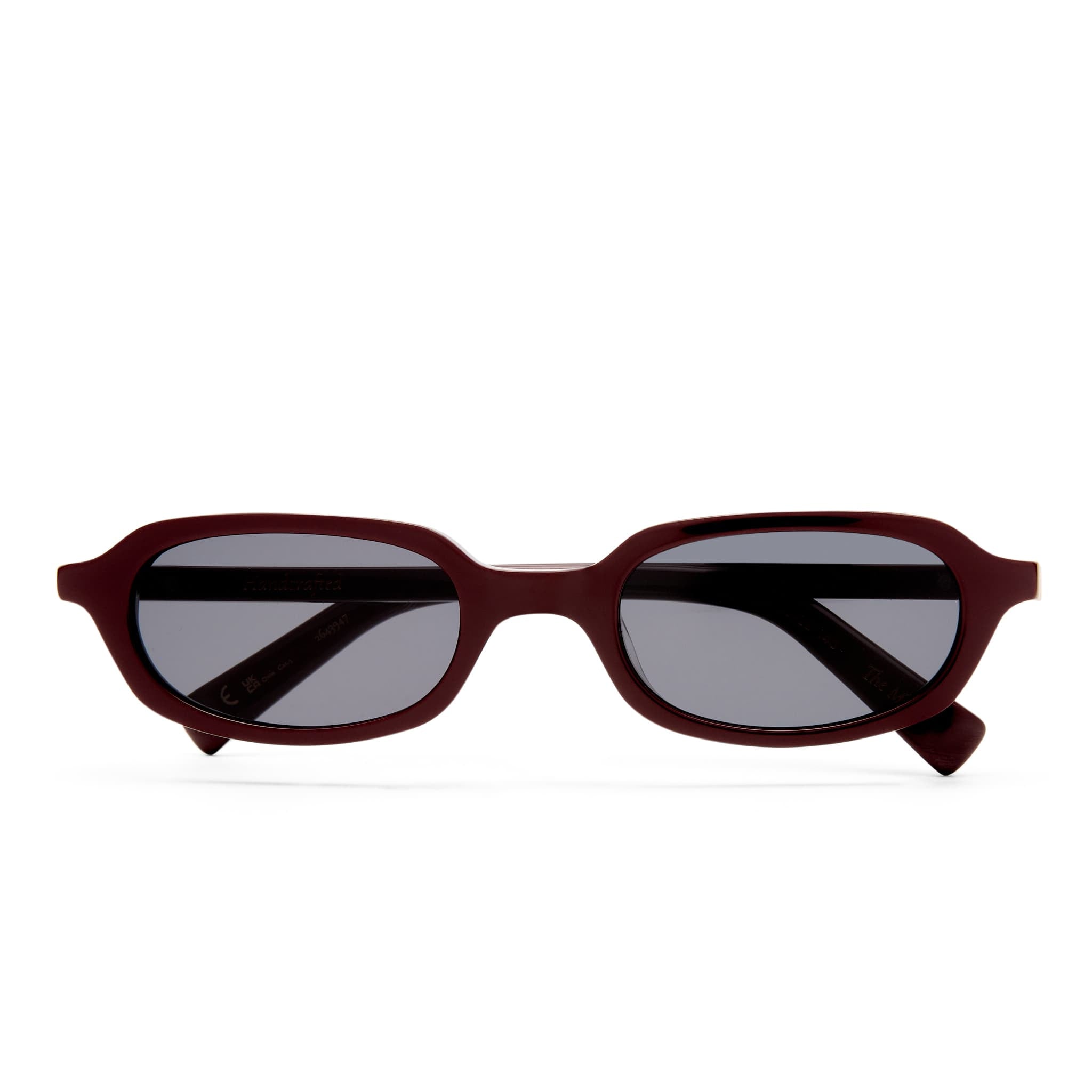 The Mimi 2643947 burgundy/smoke mono lens