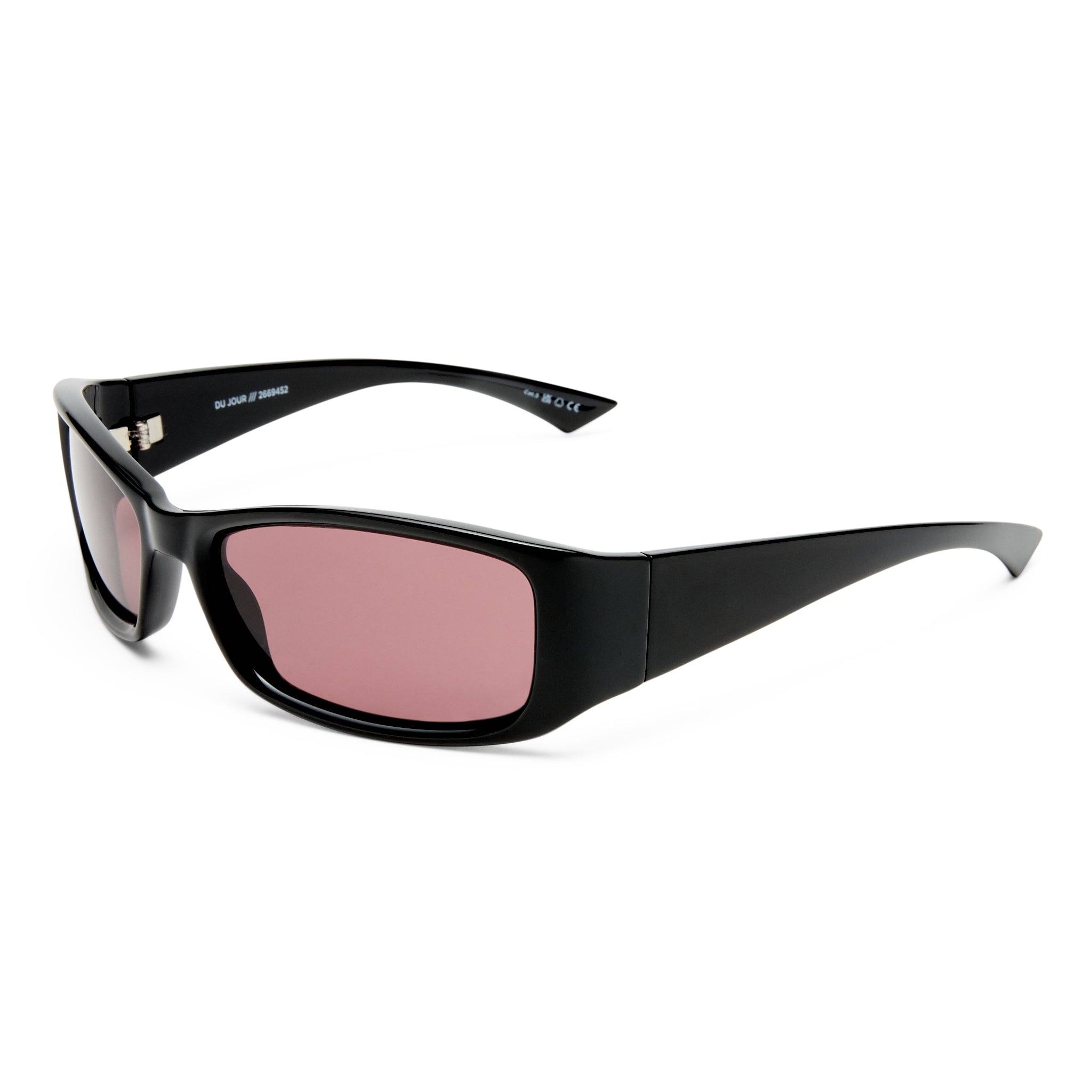 Du Jour 2669452 black/burgundy mono lens