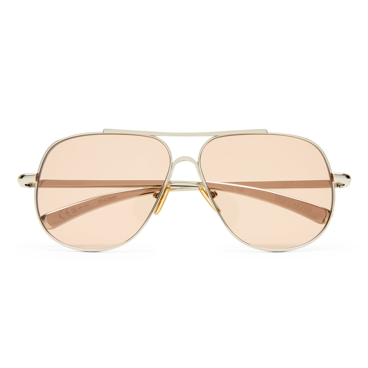 The Carter 2643988 silver/biscuit tint lens