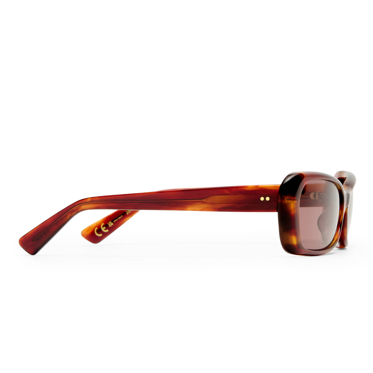 The Suki 2643998 maple tortoise/smoke brown mono lens