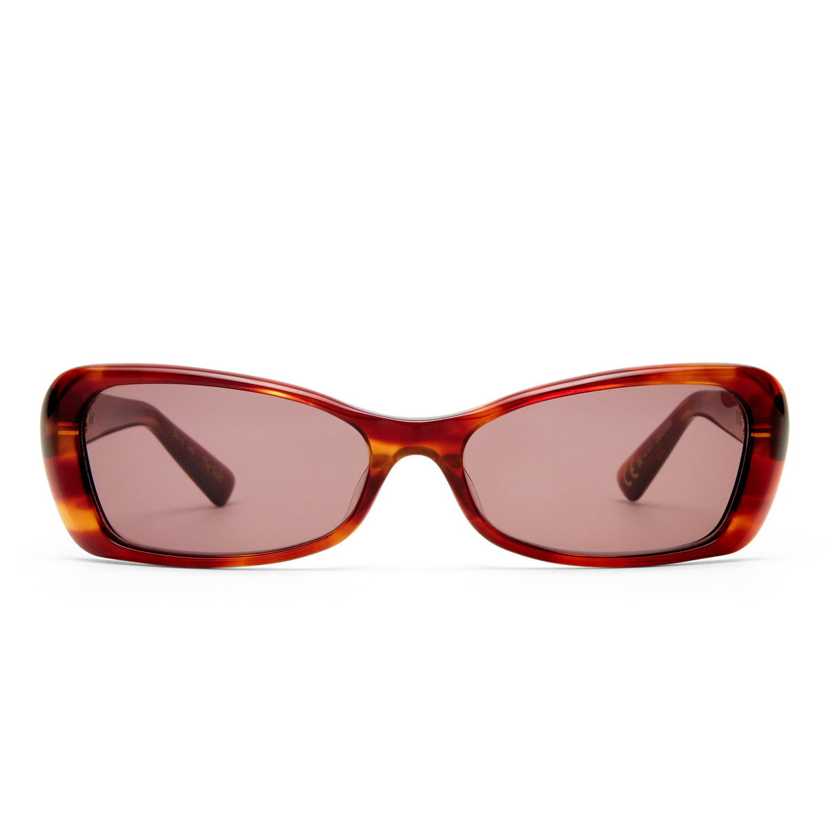 The Suki 2643998 maple tortoise/smoke brown mono lens