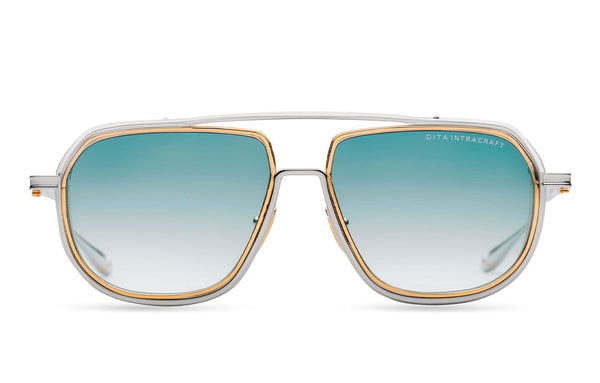 Intracraft DTS165-A-03 silver gold/turquoise lens