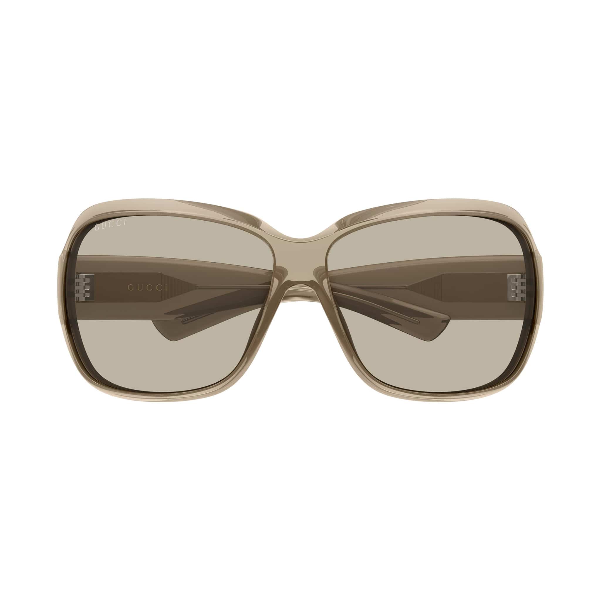 GG2176S 006 transparent beige/brown lens