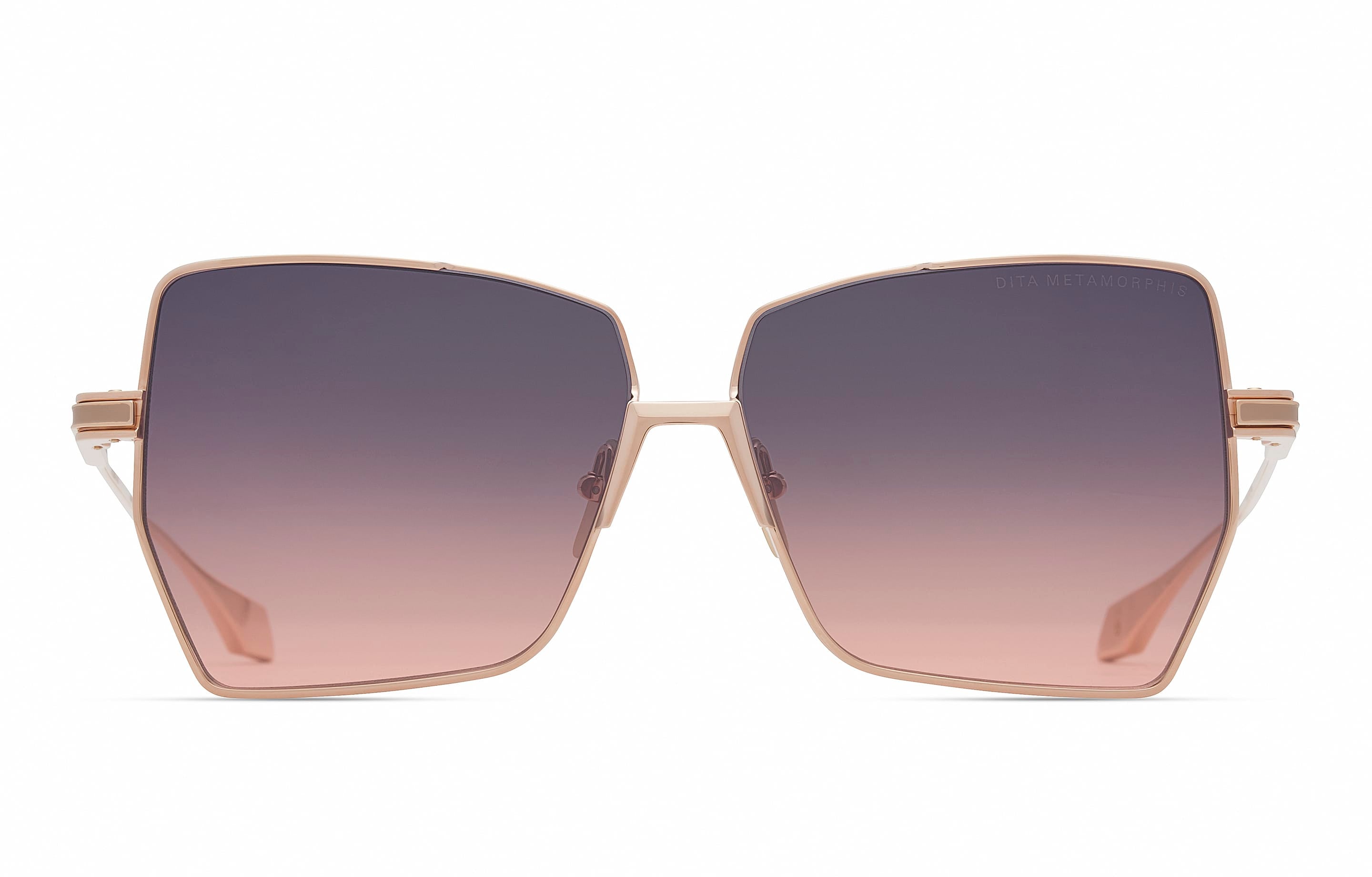 Metamorphis DTS202-A-01 rose gold/dark grey to peach gradient lens