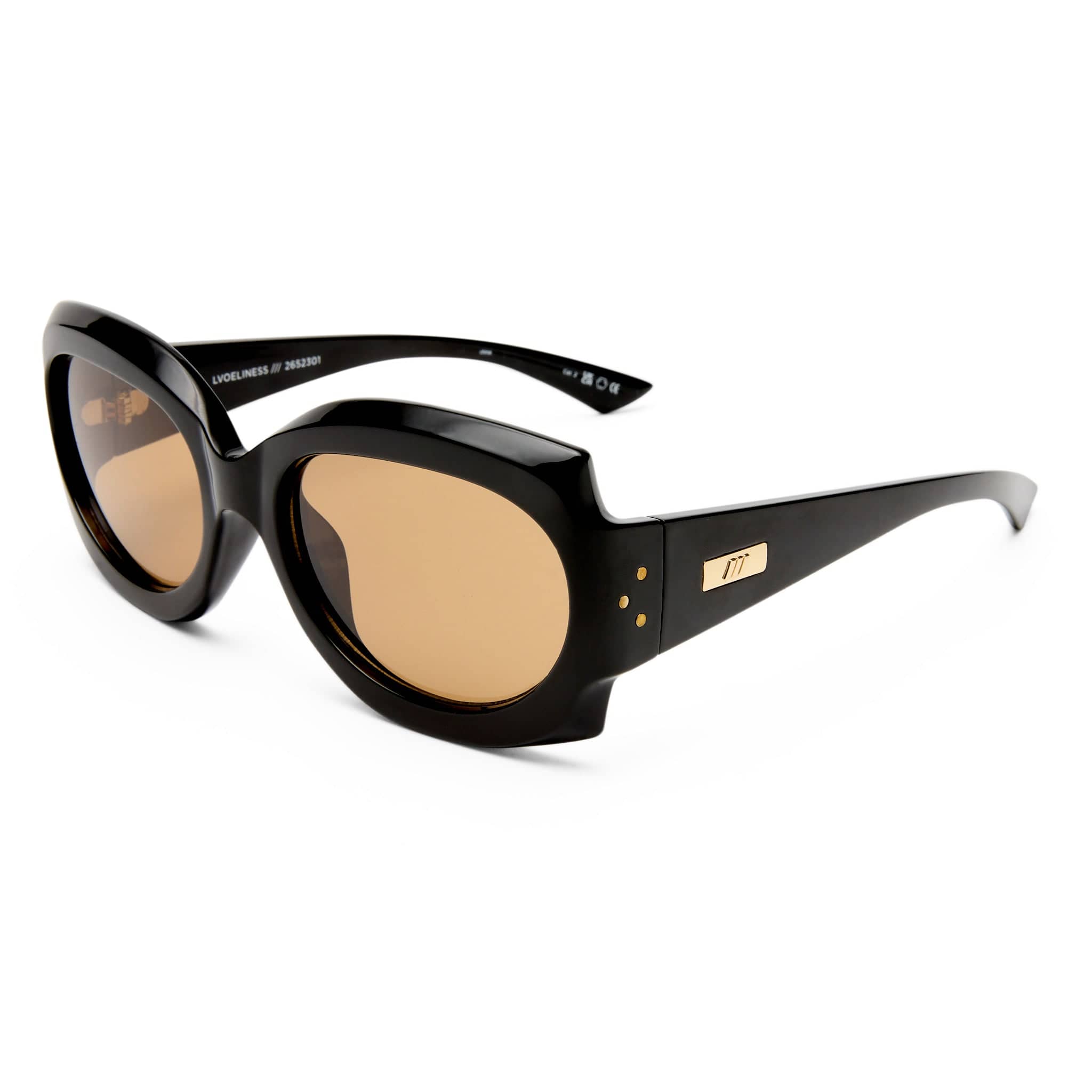 Loveliness 2652301 black/light brown mono lens