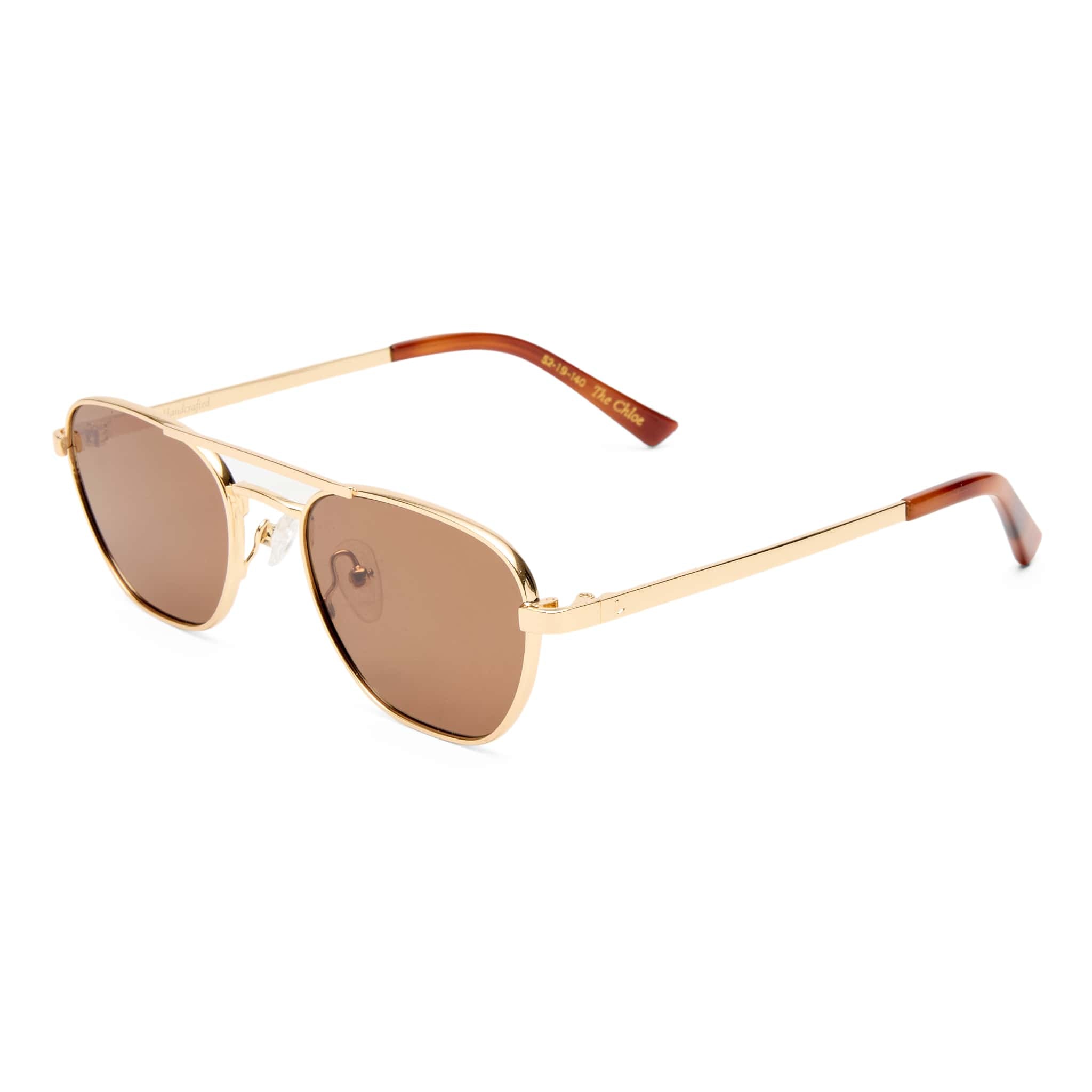 The Chloe 2643975 gold/brown lens