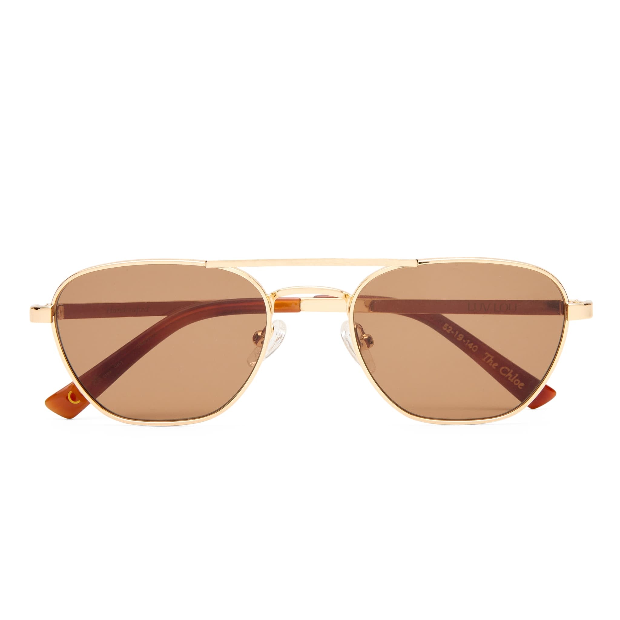 The Chloe 2643975 gold/brown lens