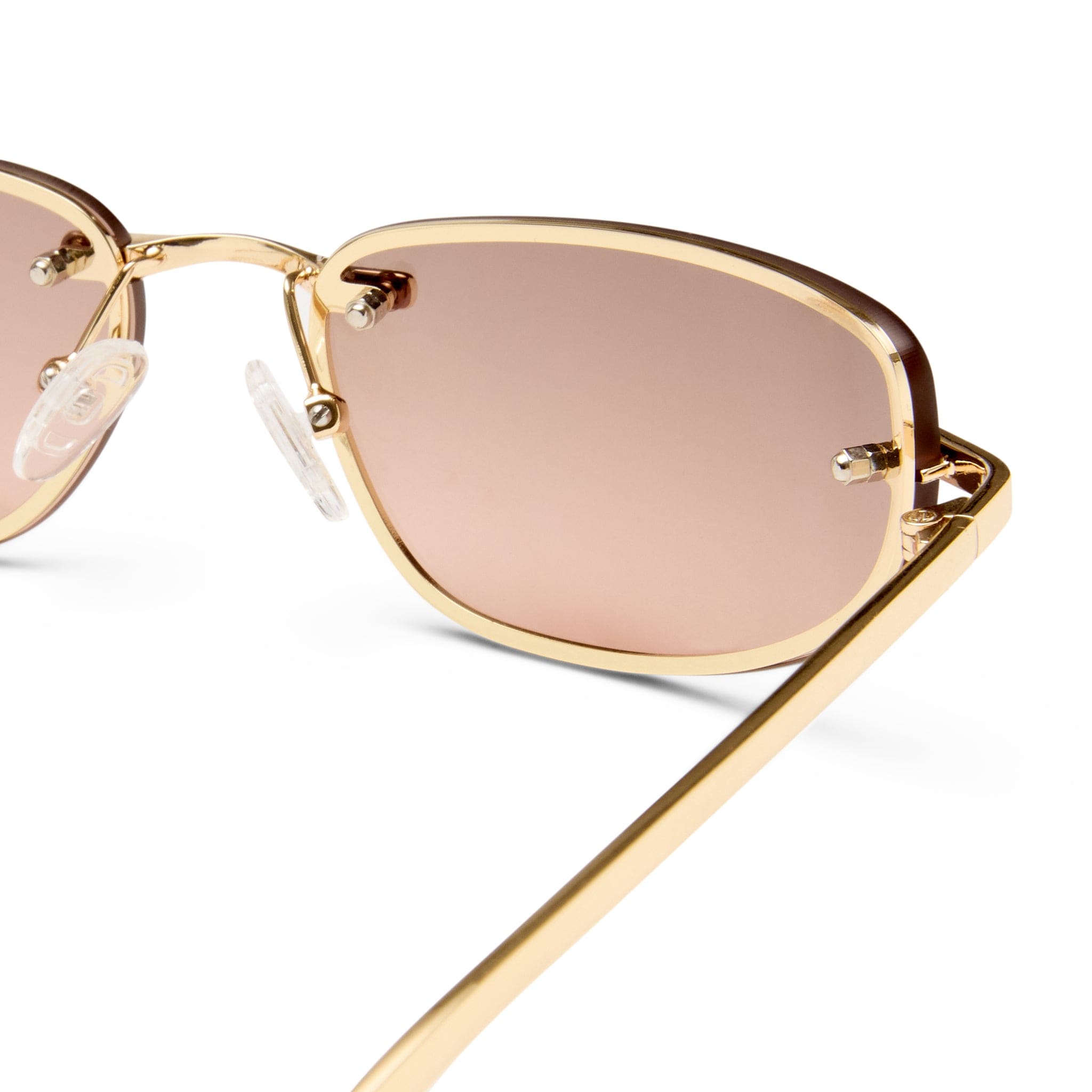 Bubbles gold/smokey pink graduated lens Category 1