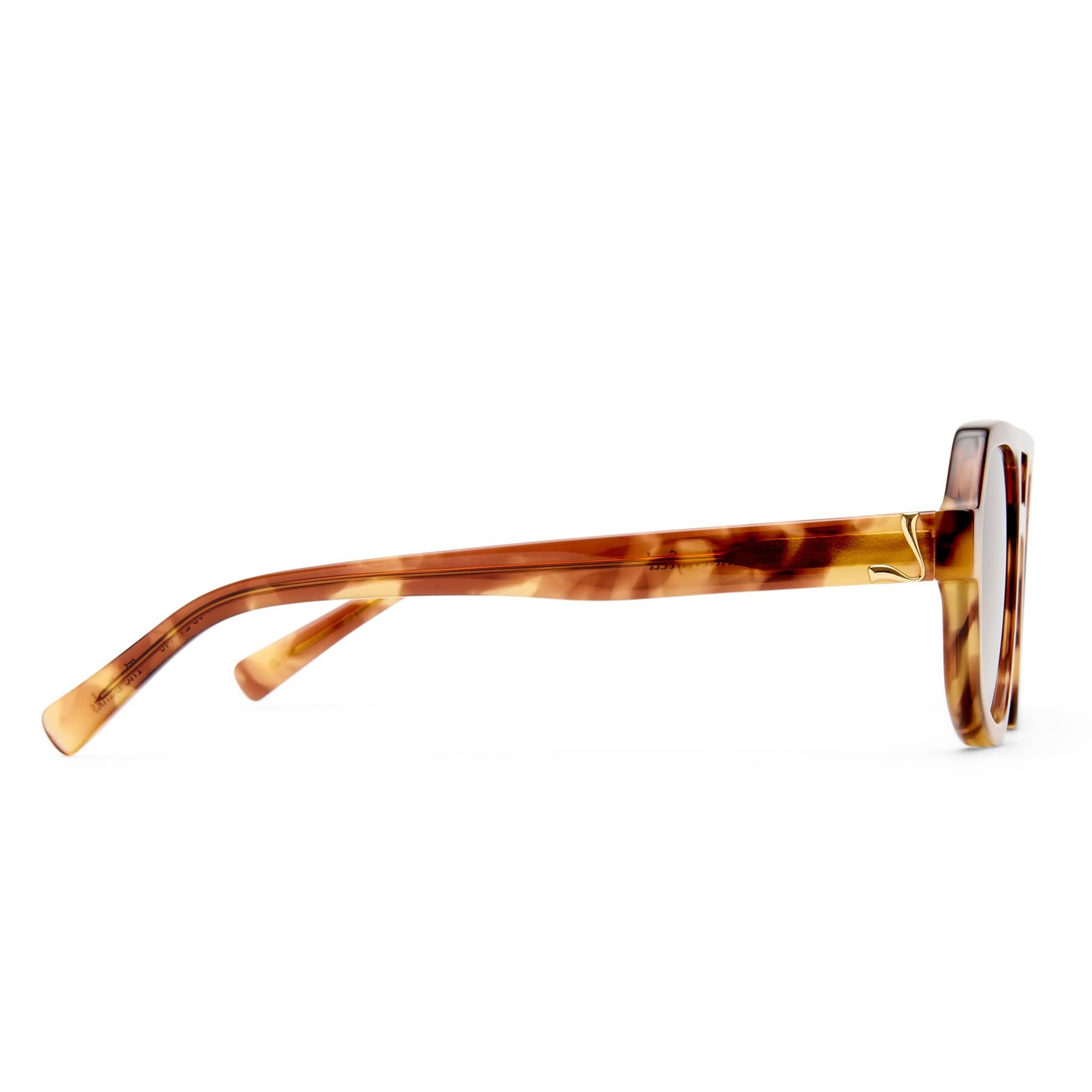 The Banks 2643919 caramel tortoise/brown gradient lens