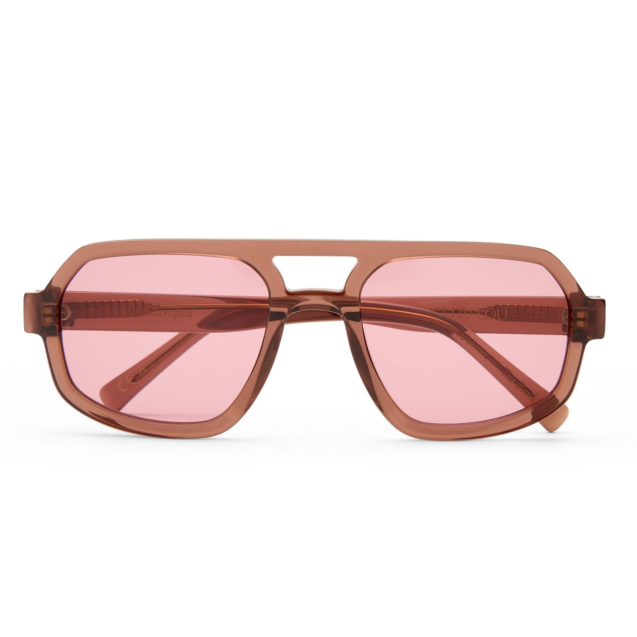 The Banks 2643945 crystal burgundy/blush lens