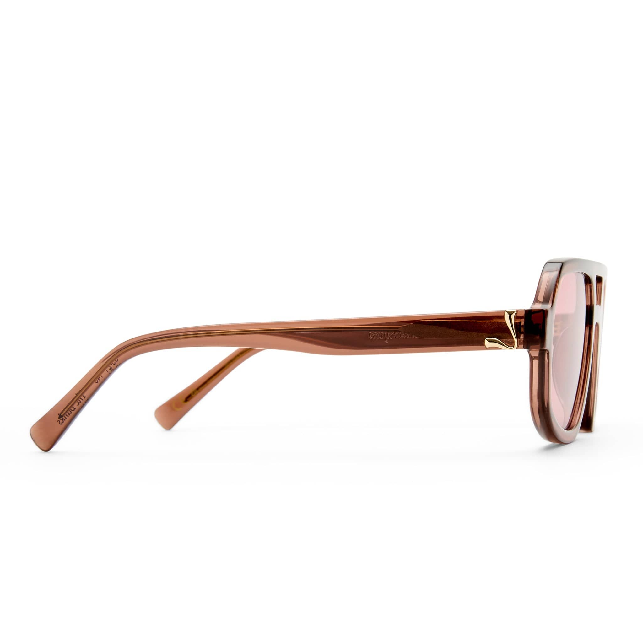 The Banks 2643945 crystal burgundy/blush lens