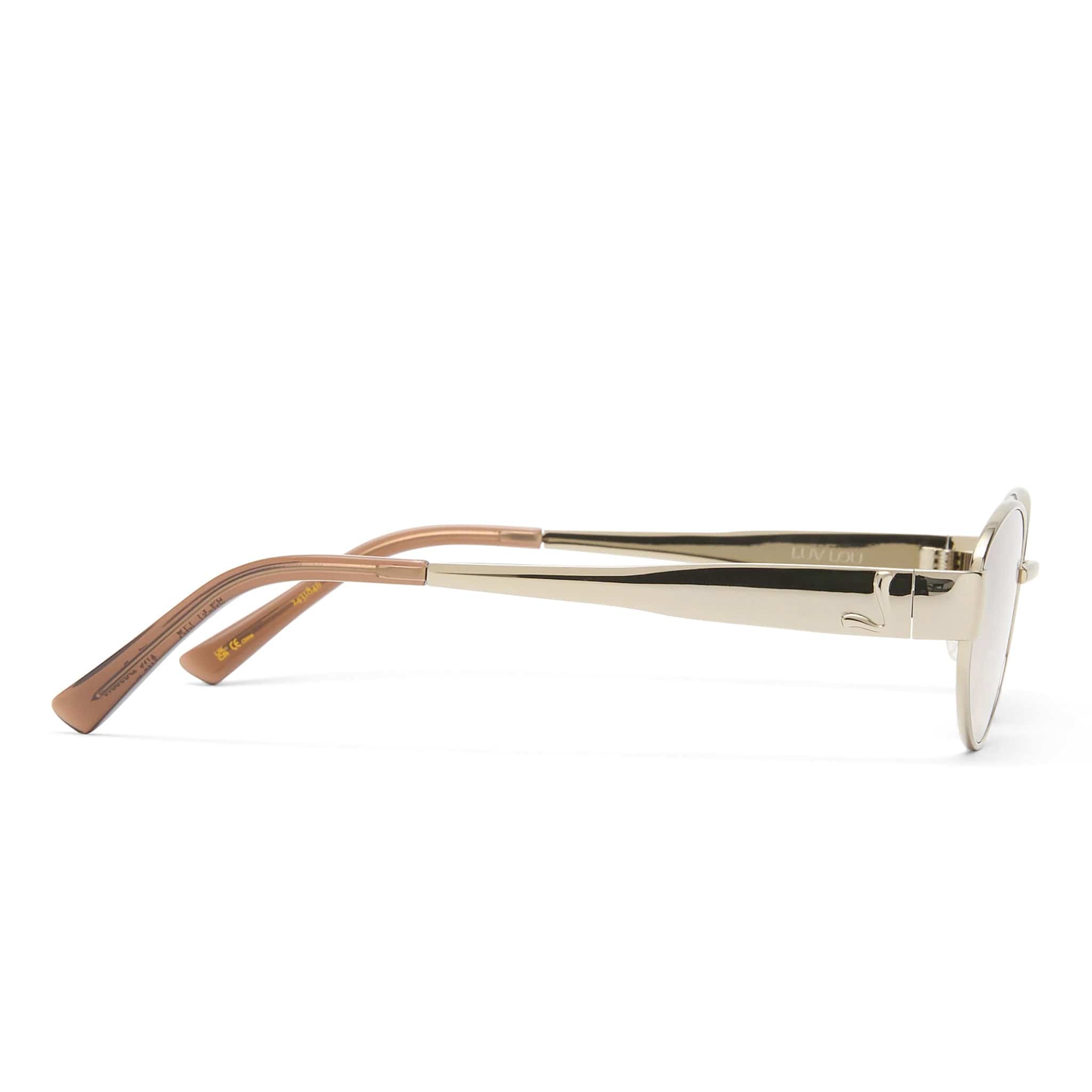 The Boston 2431846 crystal silver/brown gradient lens
