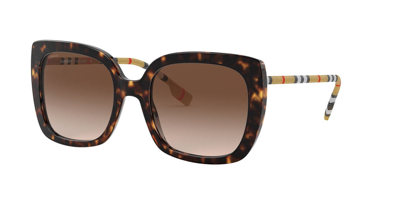 BURBERRY BE4323 385413  HAVANA/BROWN GRADUATED LENS