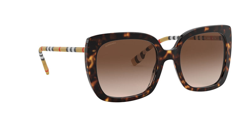 BURBERRY BE4323 385413  HAVANA/BROWN GRADUATED LENS